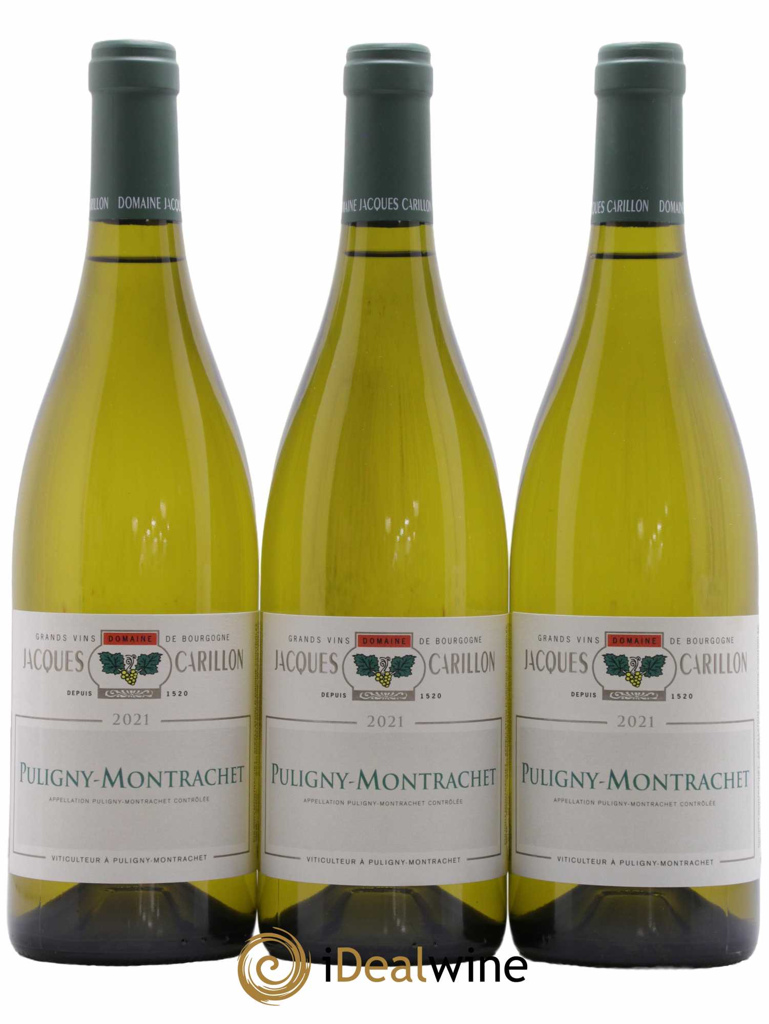 Puligny-Montrachet Jacques Carillon (Domaine) 2021 - Lot de 3 bouteilles - 0