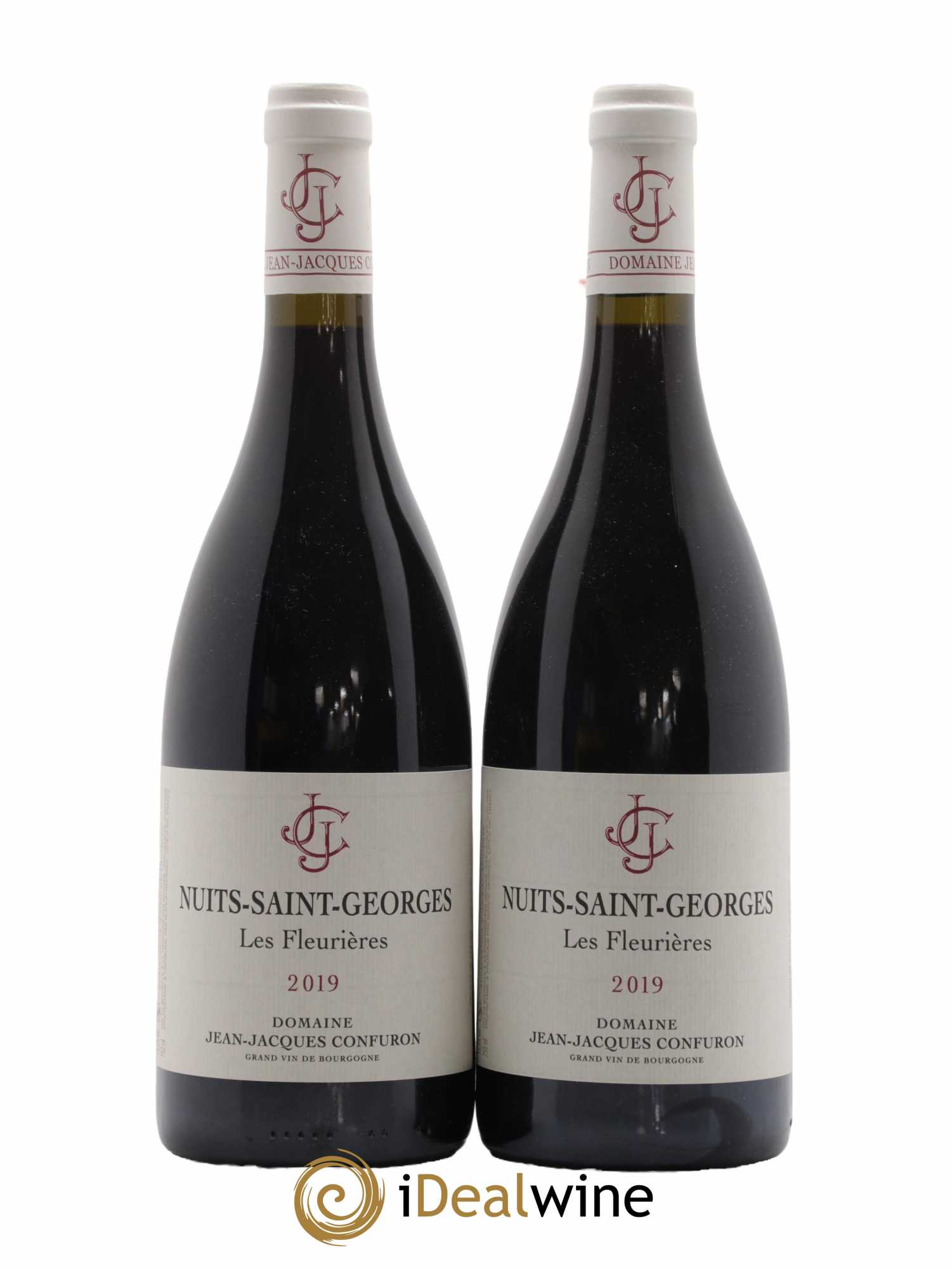 Nuits-Saint-Georges Les Fleurières Jean-Jacques Confuron 2019 - Lot de 2 bouteilles - 0