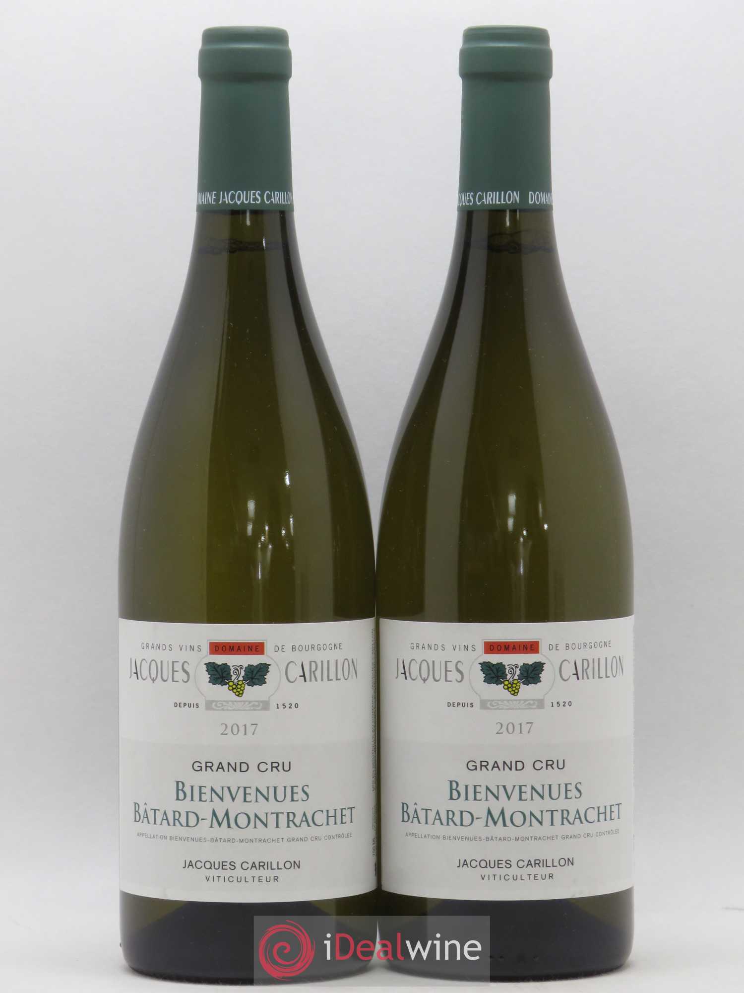Bienvenues-Bâtard-Montrachet Grand Cru Jacques Carillon (Domaine) 2017 - Lot de 2 bouteilles - 0
