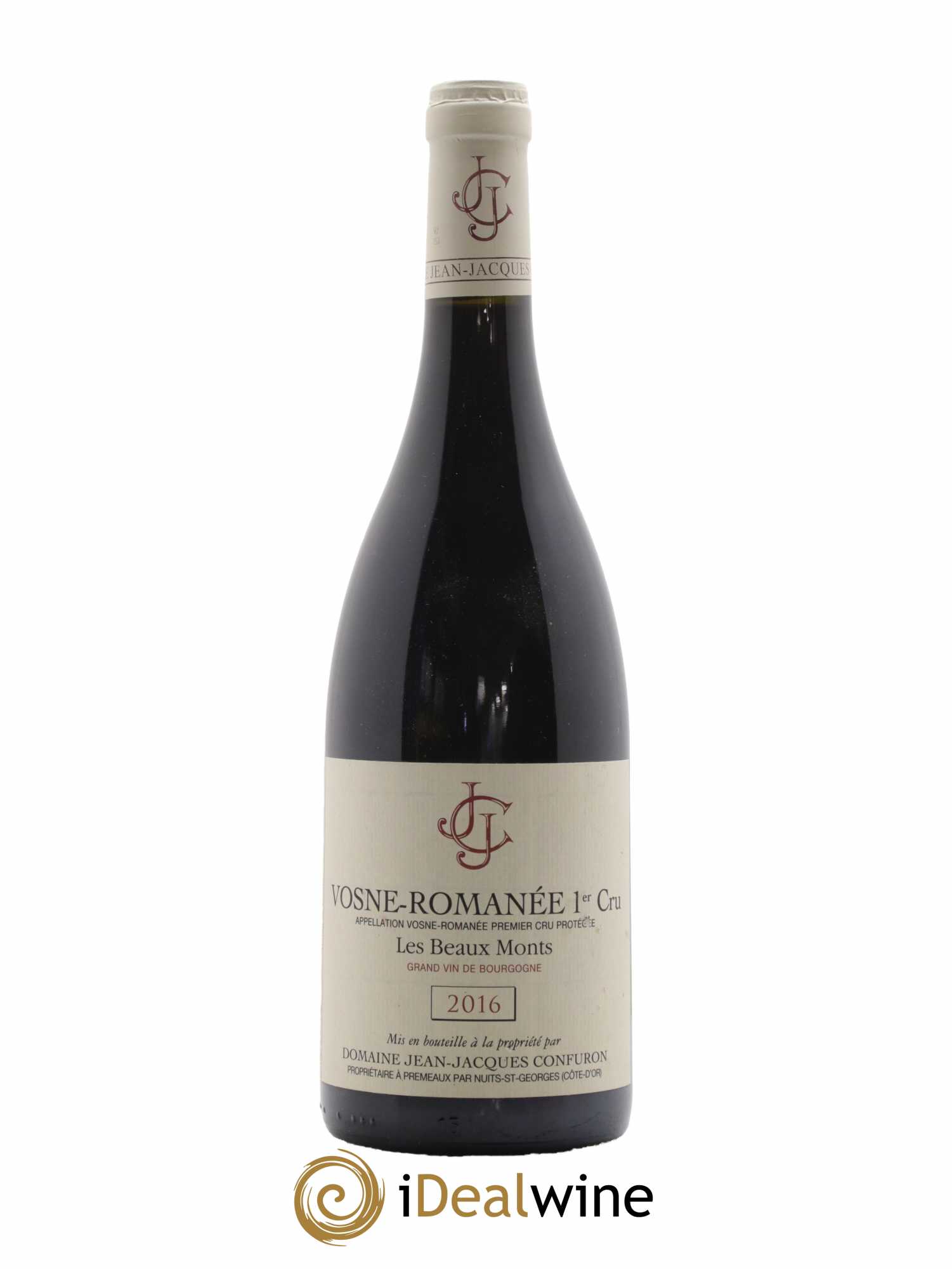 Vosne-Romanée 1er Cru Les Beaux Monts Jean-Jacques Confuron 2016 - Lot de 1 bouteille - 0