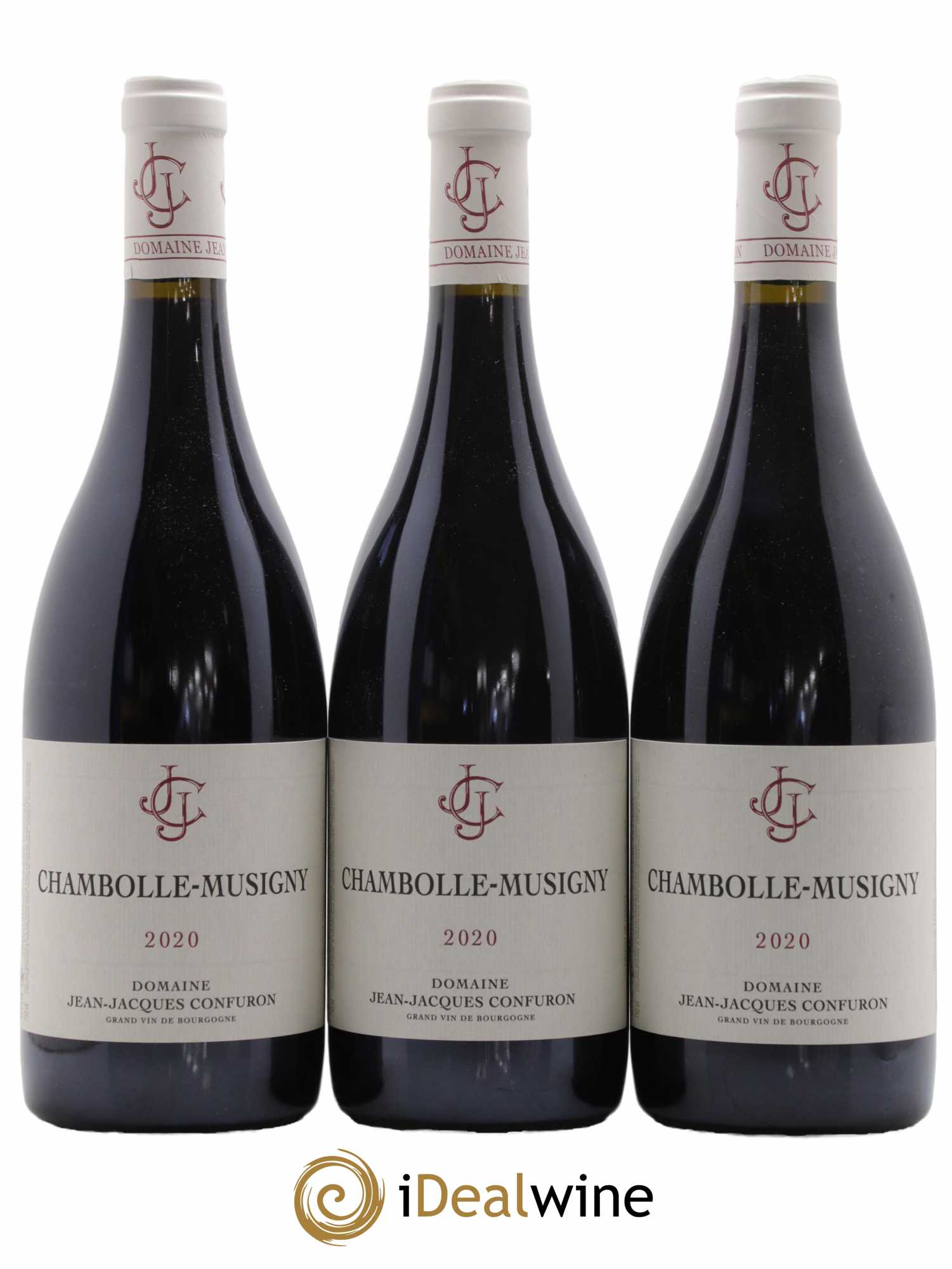 Chambolle-Musigny Jean-Jacques Confuron 2020 - Lot de 3 bouteilles - 0