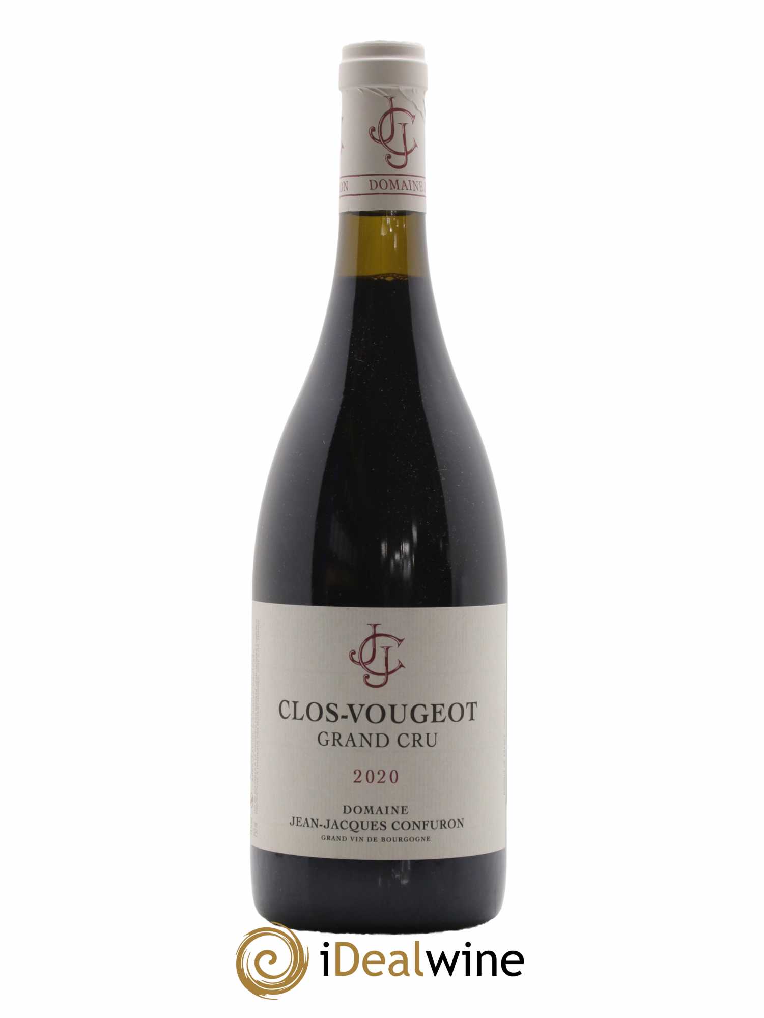 Clos de Vougeot Grand Cru Jean-Jacques Confuron 2020 - Lot of 1 bottle - 0