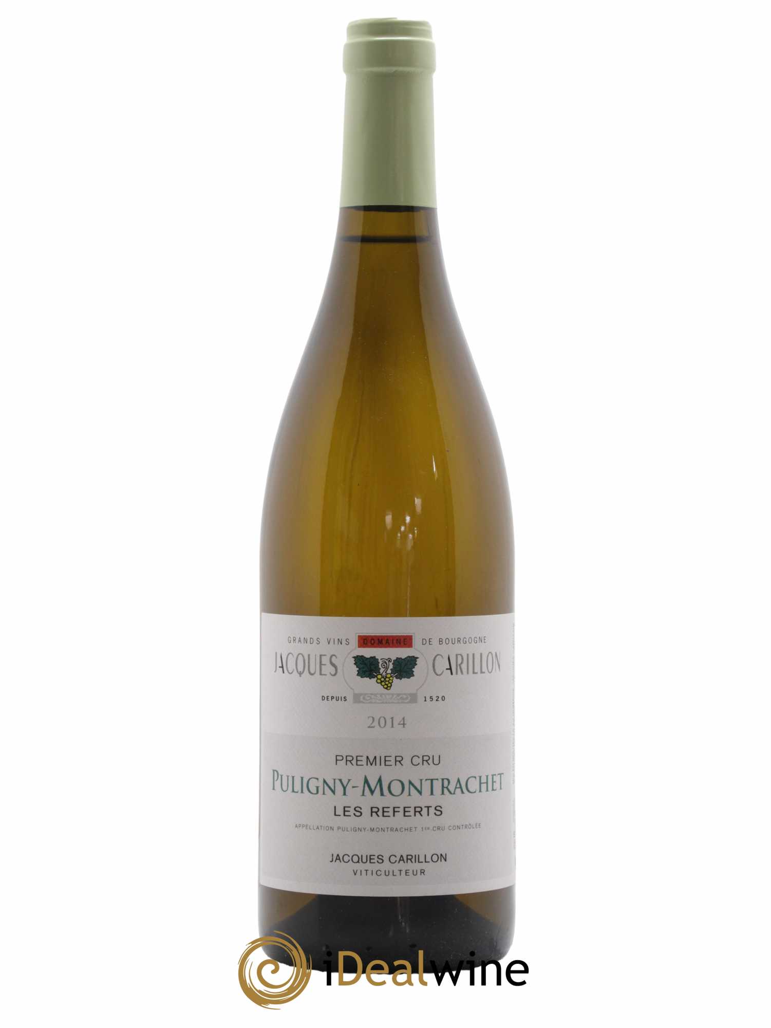 Puligny-Montrachet 1er Cru Les Referts Jacques Carillon (Domaine) 2014 - Lot de 1 bouteille - 0