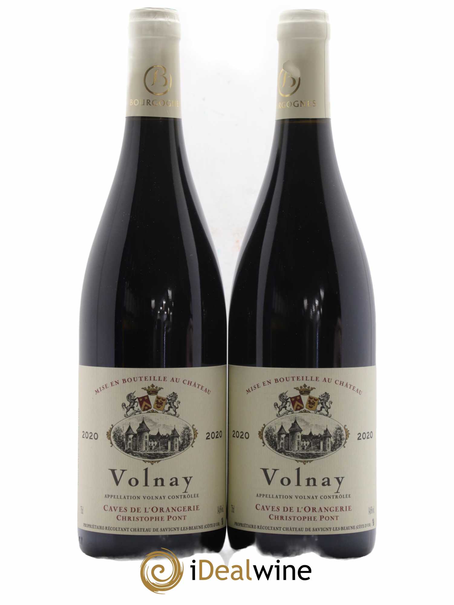 Volnay Domaine Christophe Pont 2020 - Lot de 2 bouteilles - 0