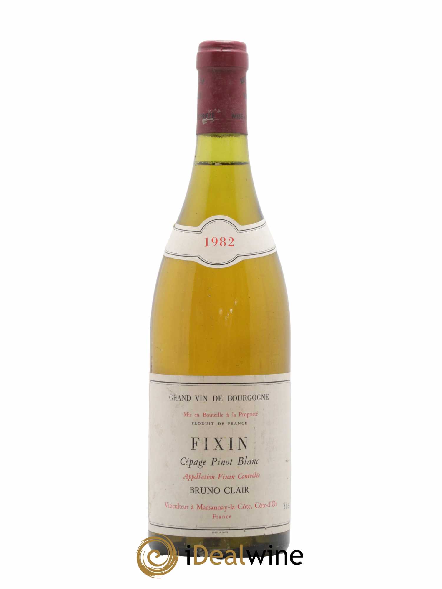 Fixin Domaine Bruno Clair 1982 - Lot de 1 bouteille - 0