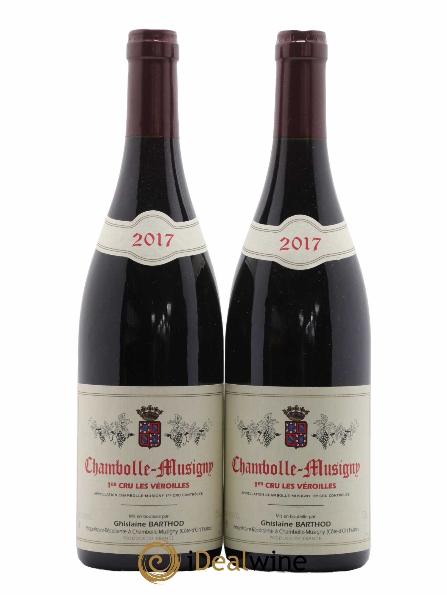 Chambolle-Musigny 1er Cru Les Véroilles Ghislaine Barthod 2017 - Lot de 2 bouteilles - 0