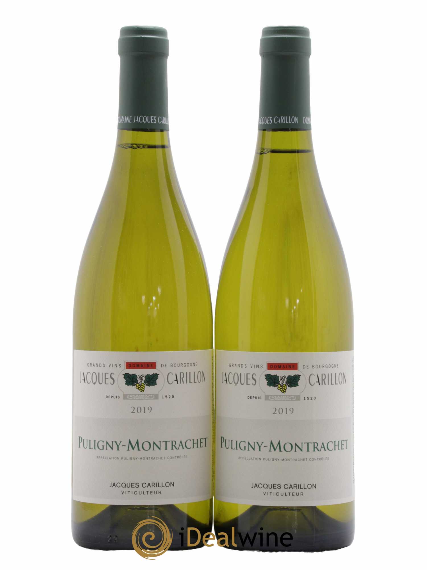 Puligny-Montrachet Jacques Carillon (Domaine) 2019 - Lot de 2 bouteilles - 0