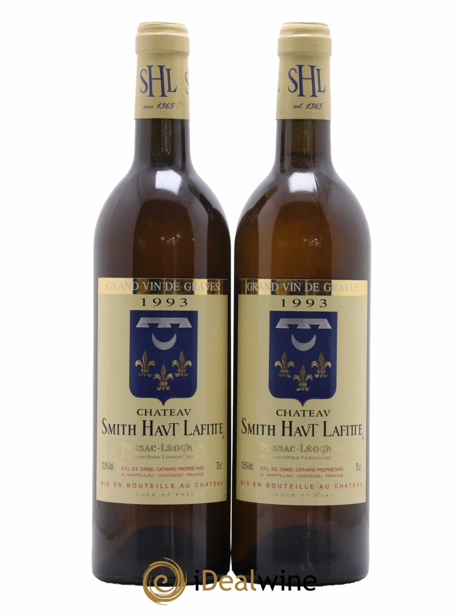 Château Smith Haut Lafitte 1993 - Lot de 2 bouteilles - 0