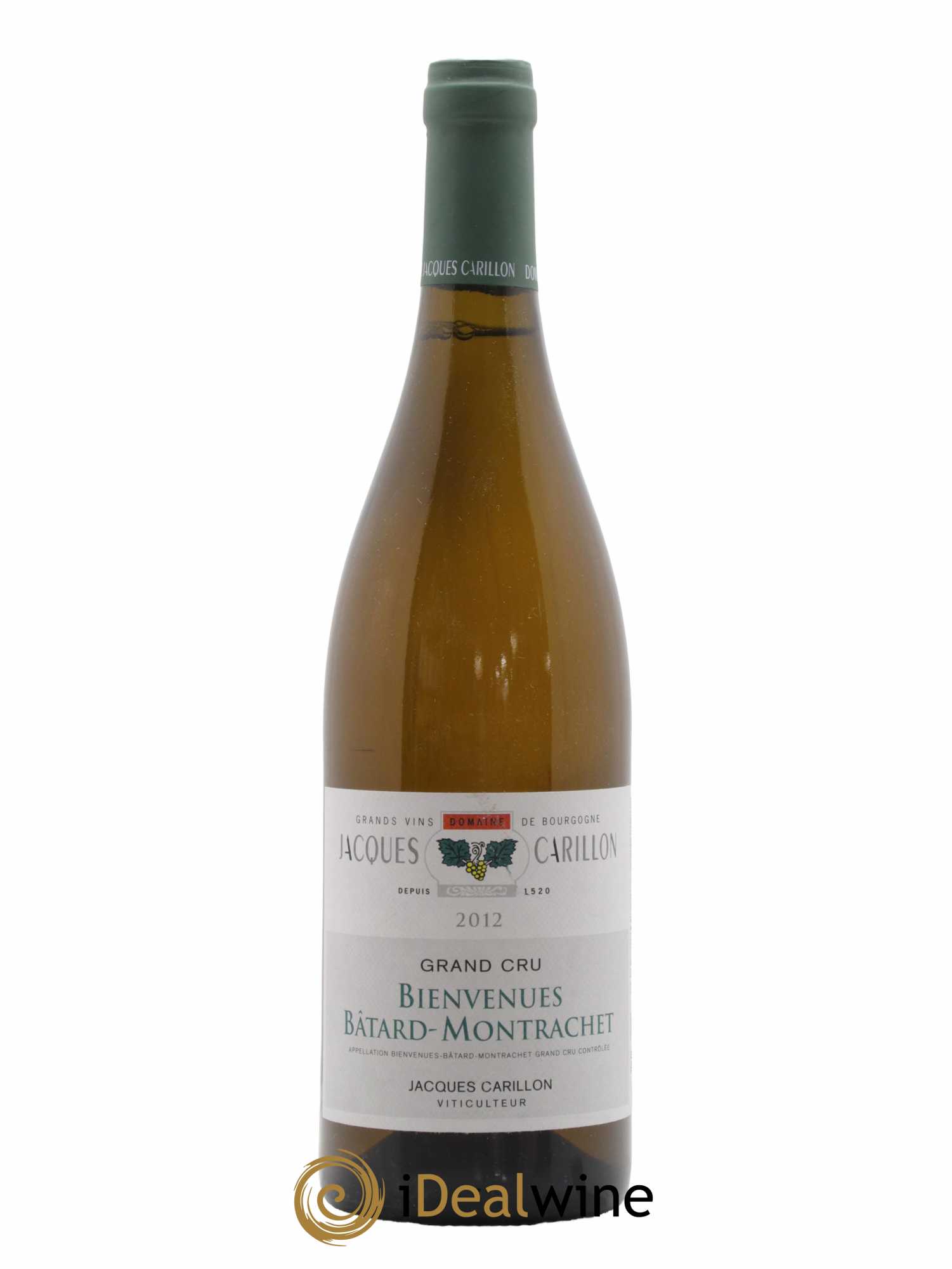Bienvenues-Bâtard-Montrachet Grand Cru Jacques Carillon (Domaine) 2012 - Lot de 1 bouteille - 0
