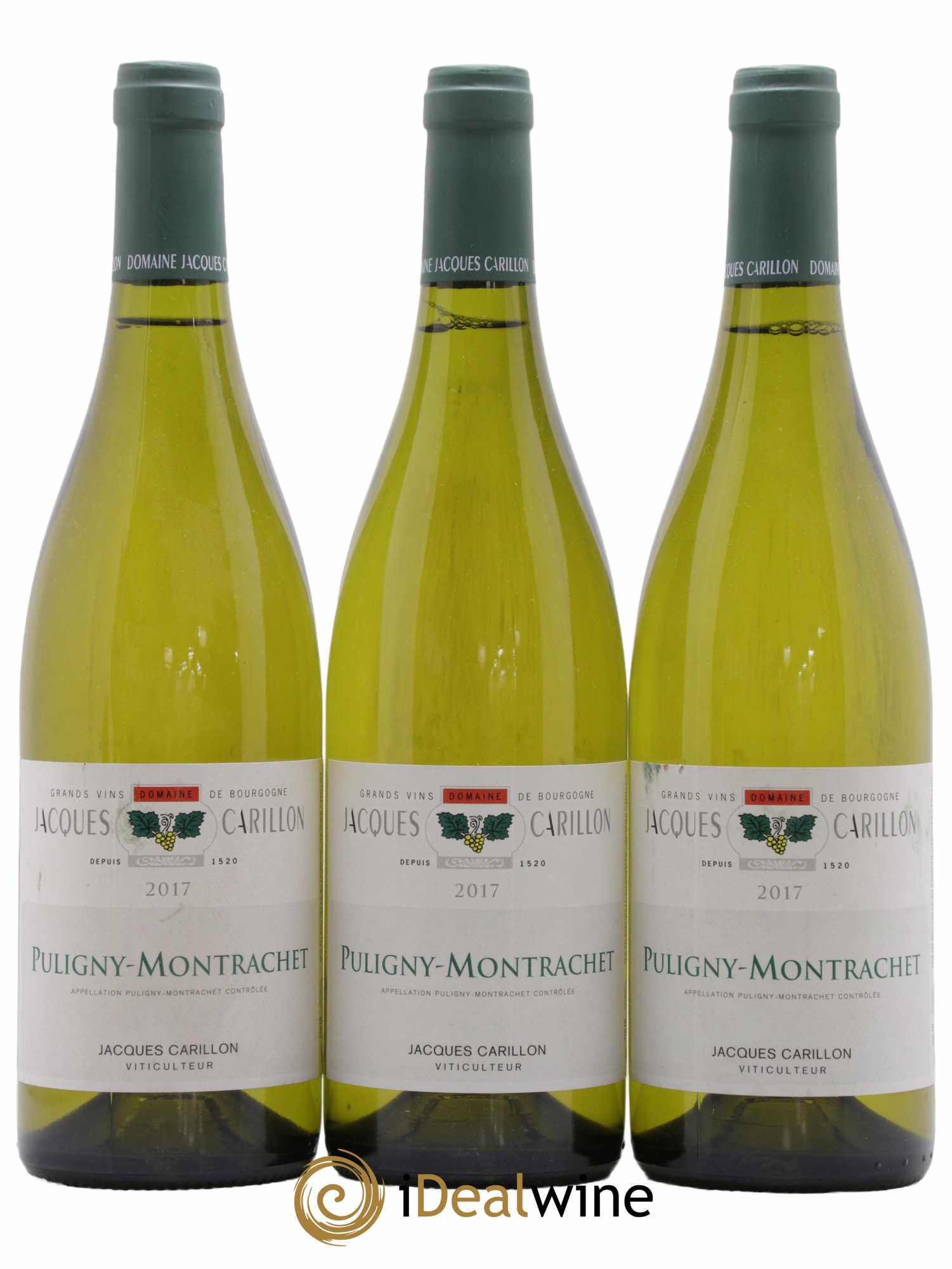 Puligny-Montrachet Jacques Carillon (Domaine) 2017 - Lot de 3 bouteilles - 0