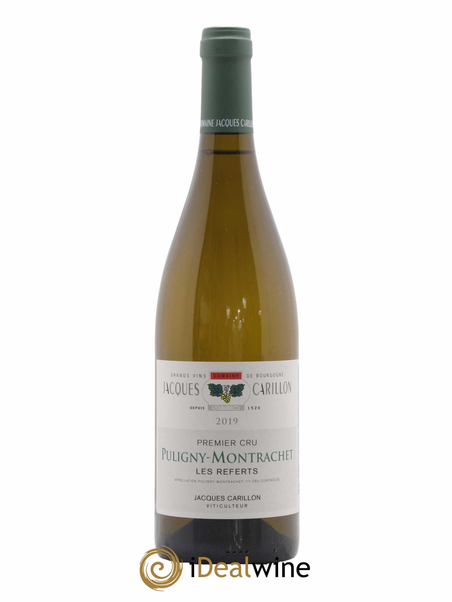 Puligny-Montrachet 1er Cru Les Referts Jacques Carillon (Domaine) 2019 - Lot de 1 bouteille - 0