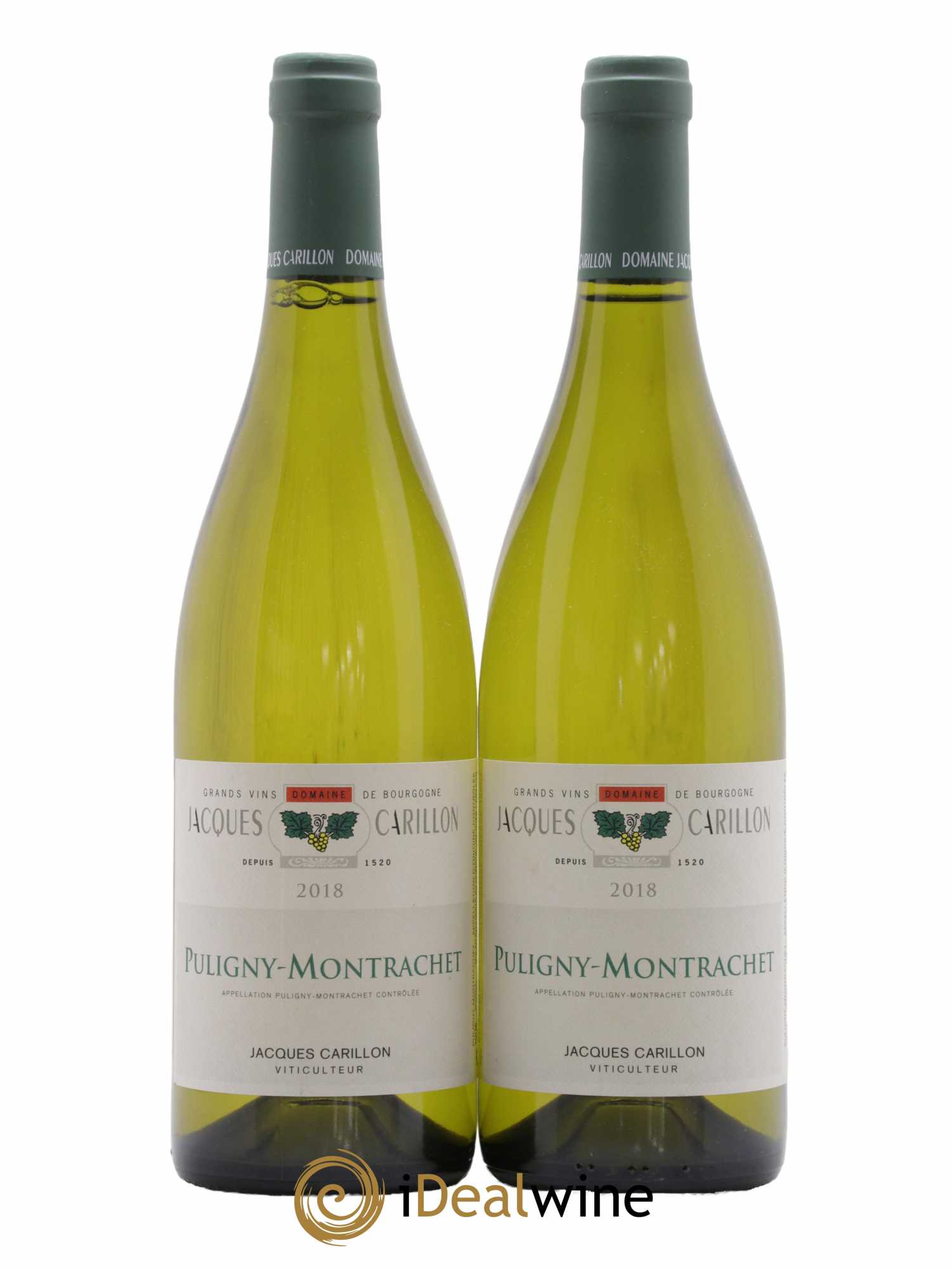 Puligny-Montrachet Jacques Carillon (Domaine) 2018 - Lot de 2 bouteilles - 0