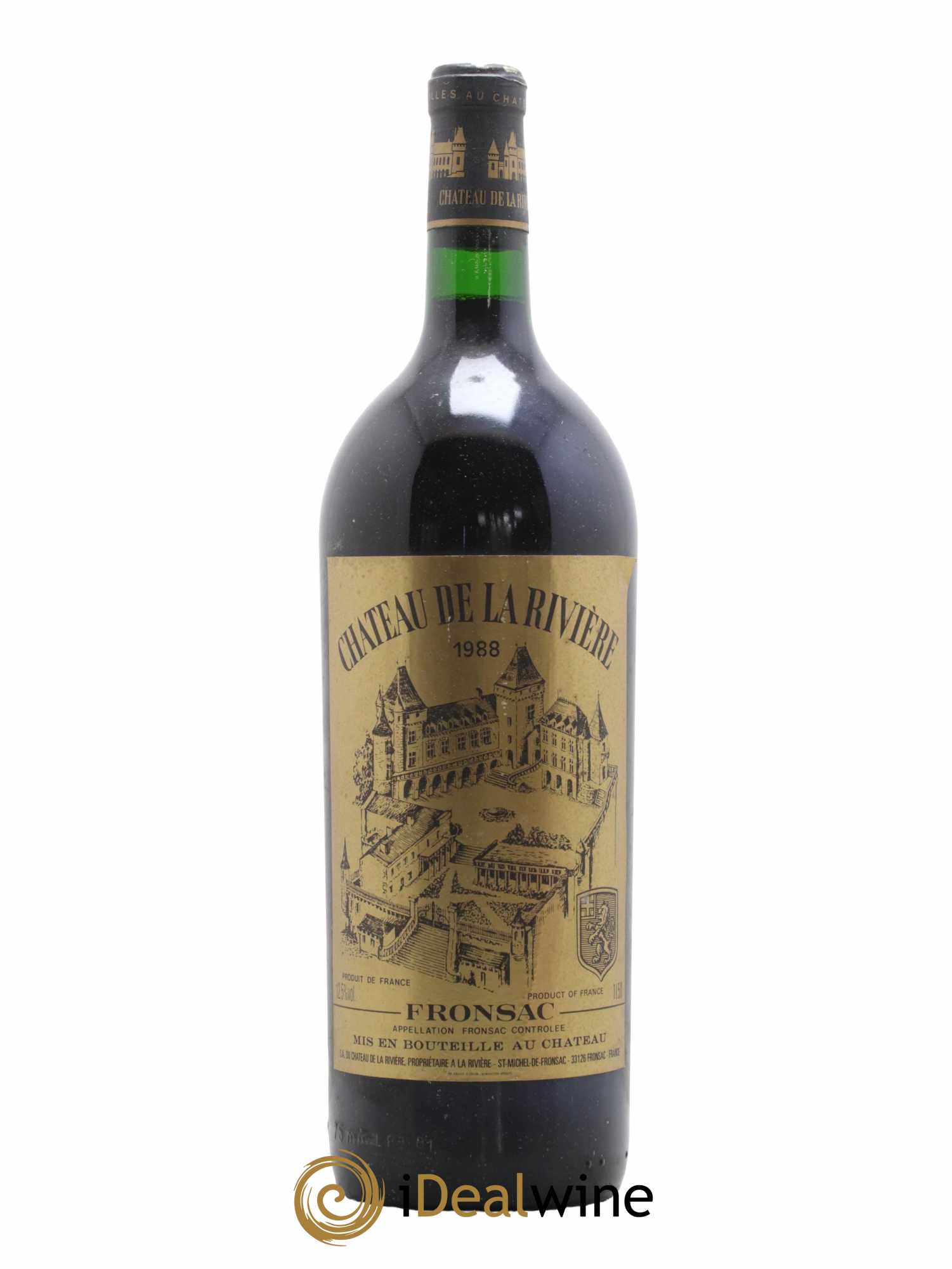 Château de La Rivière 1988 - Lot de 1 magnum - 0