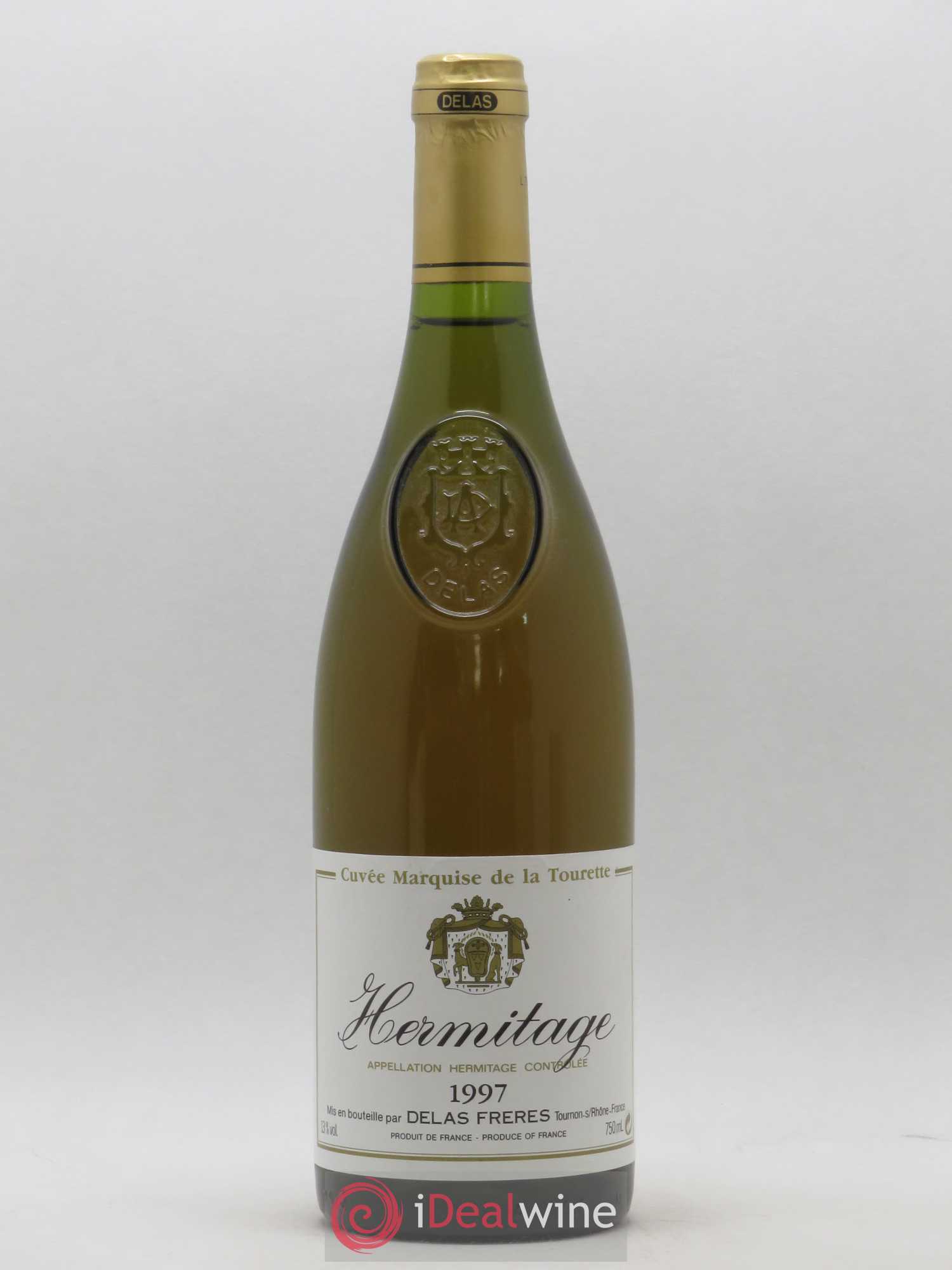 Hermitage Marquise de la Tourette Delas Frères 1997 - Lot de 1 bouteille - 0