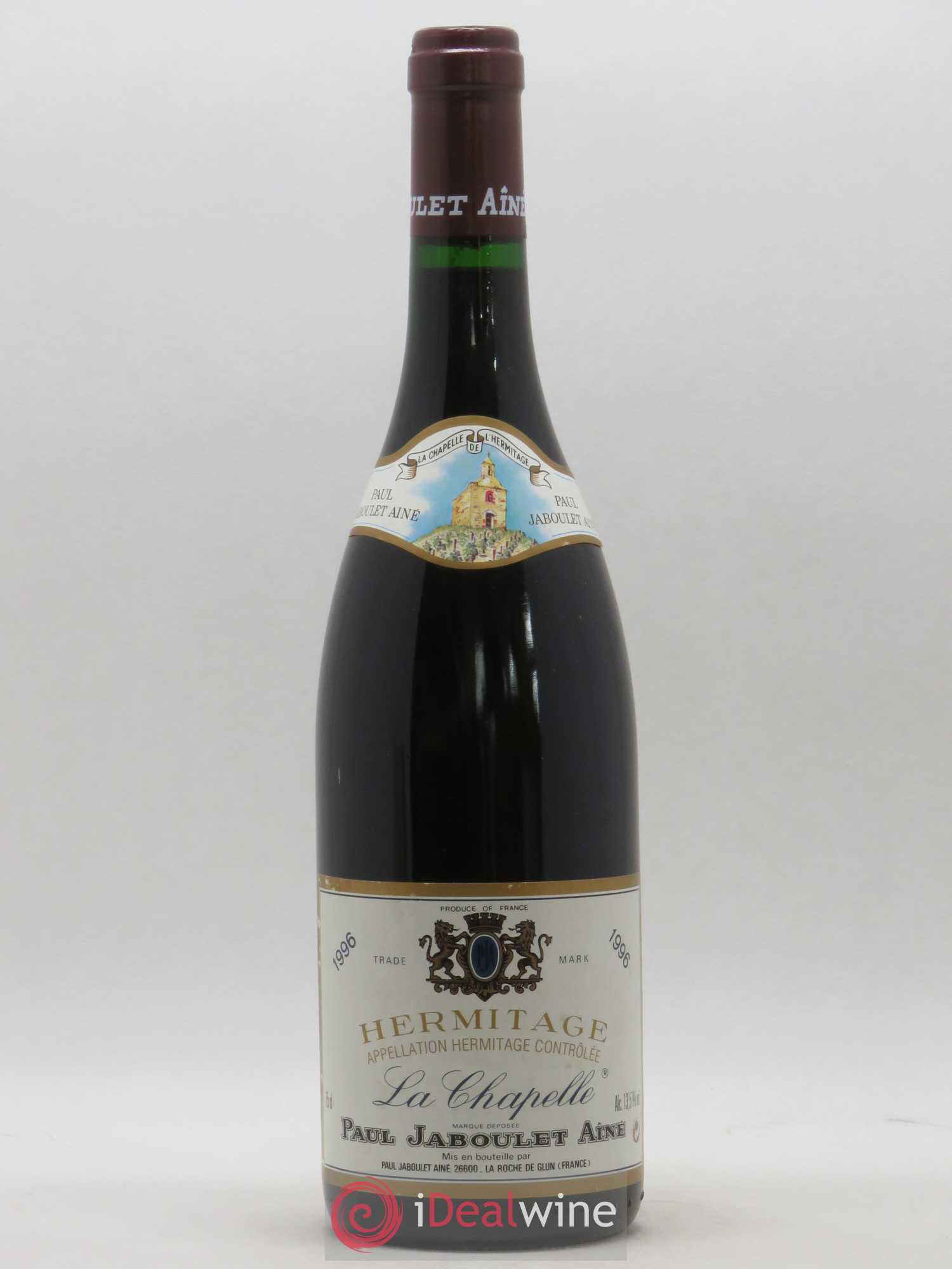 Hermitage La Chapelle Paul Jaboulet Ainé 1996 - Lot de 1 bouteille - 0