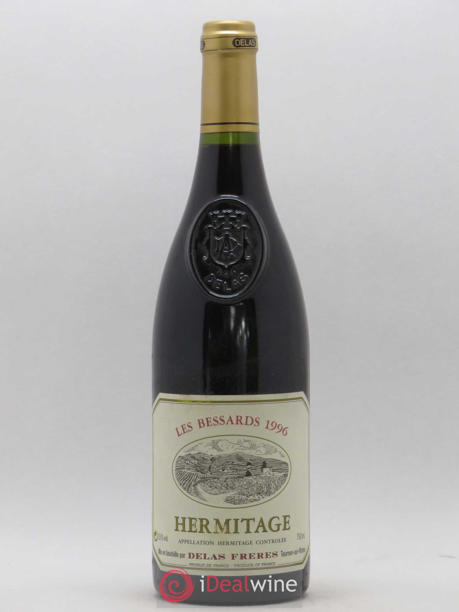Hermitage Les Bessards Delas Frères 1996 - Lot de 1 bouteille - 0