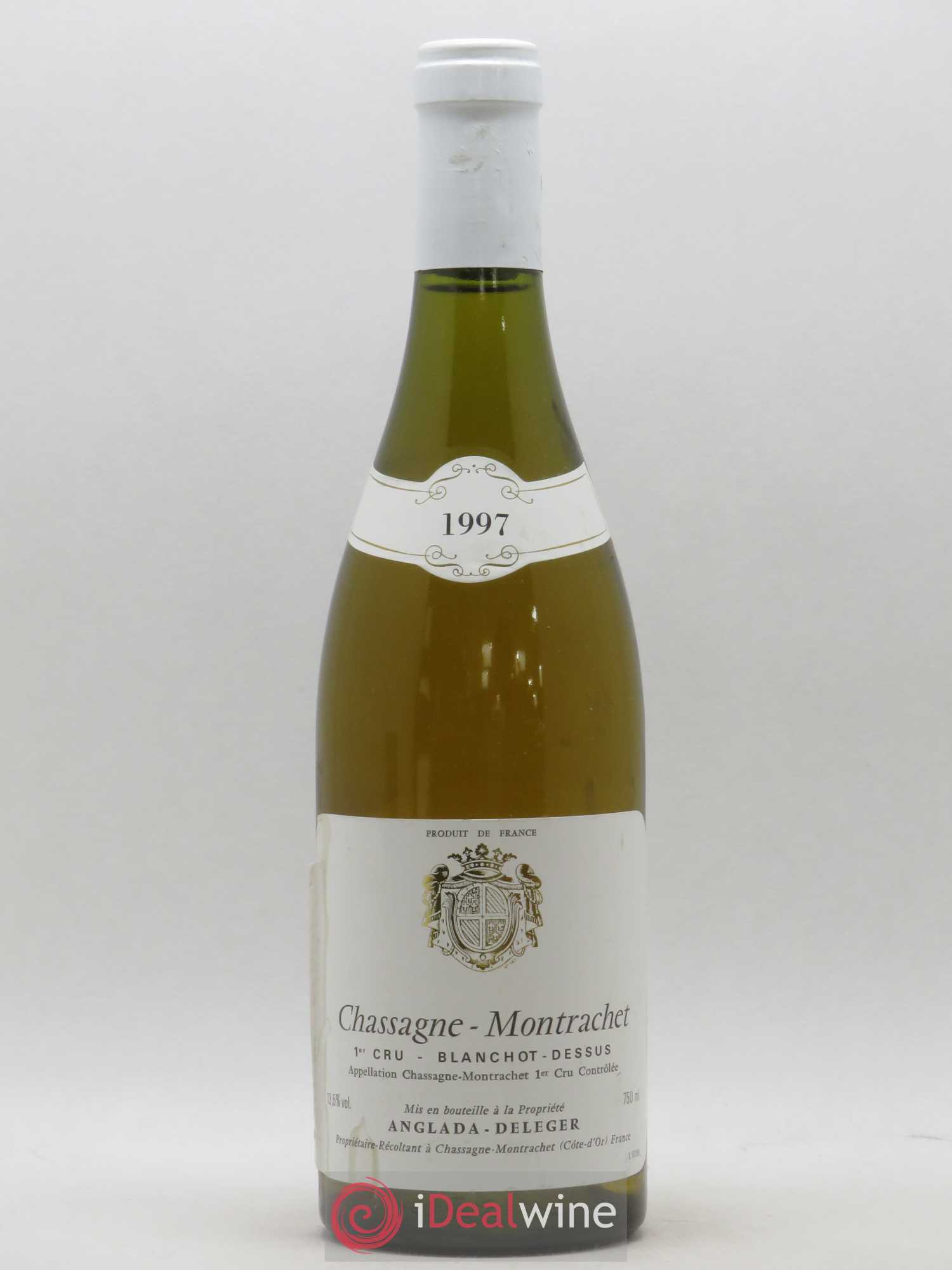 Chassagne-Montrachet 1er Cru Blanchots-Dessus Anglada Deleger 1997 - Posten von 1 Flasche - 0