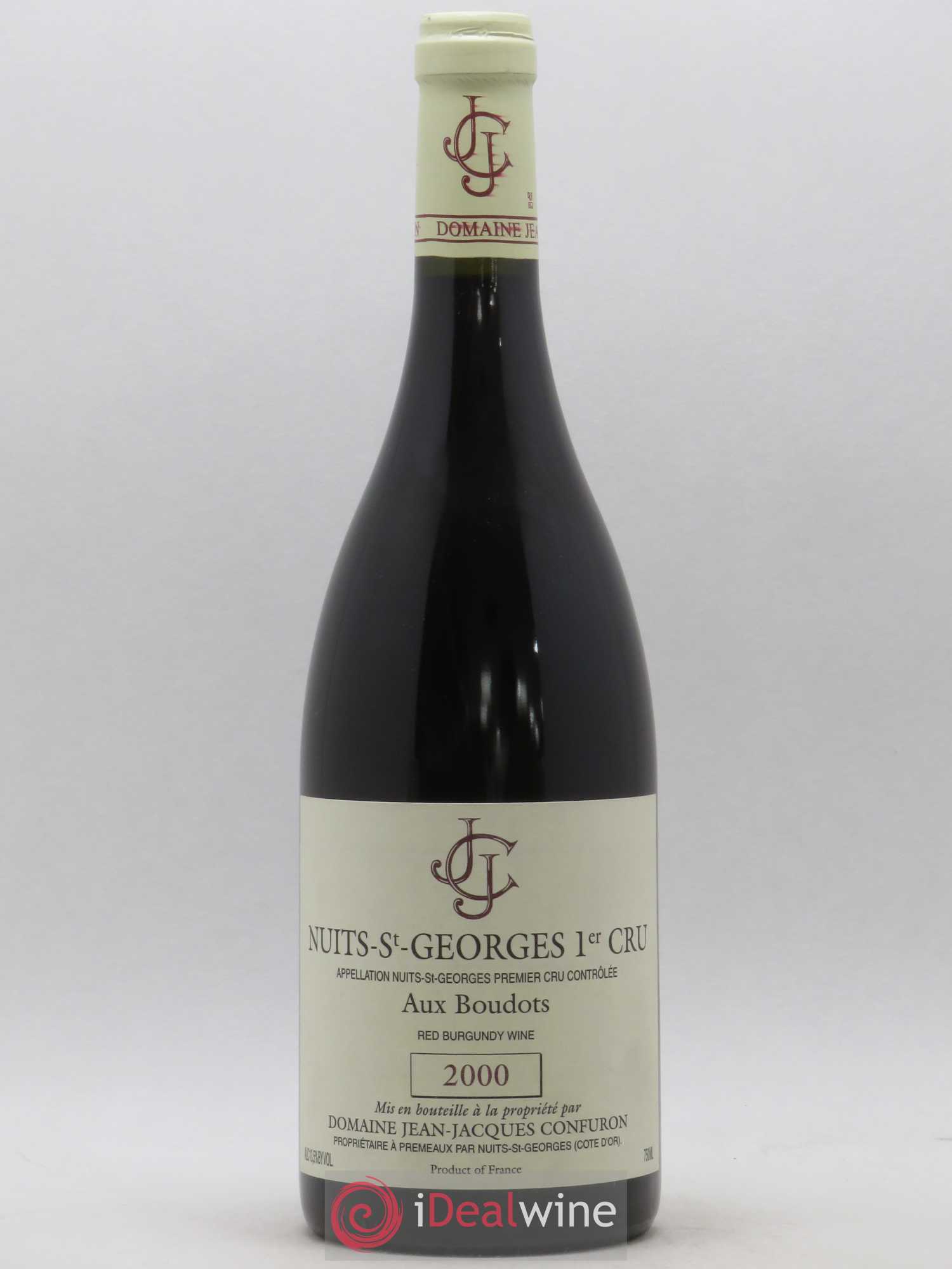 Nuits-Saint-Georges 1er Cru Aux Boudots Jean-Jacques Confuron 2000 - Lot de 1 bouteille - 0