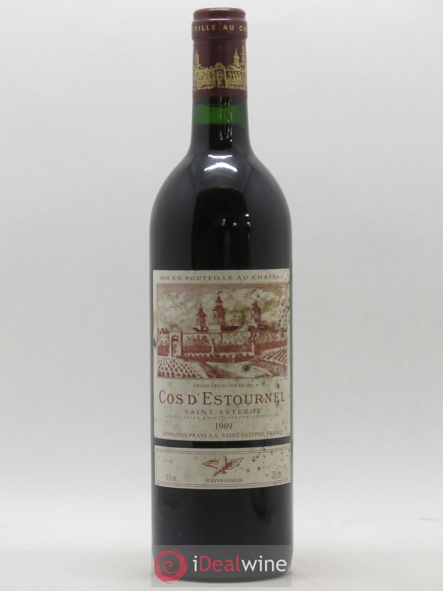 Cos d'Estournel 2ème Grand Cru Classé 1989 - Lot de 1 bouteille - 0