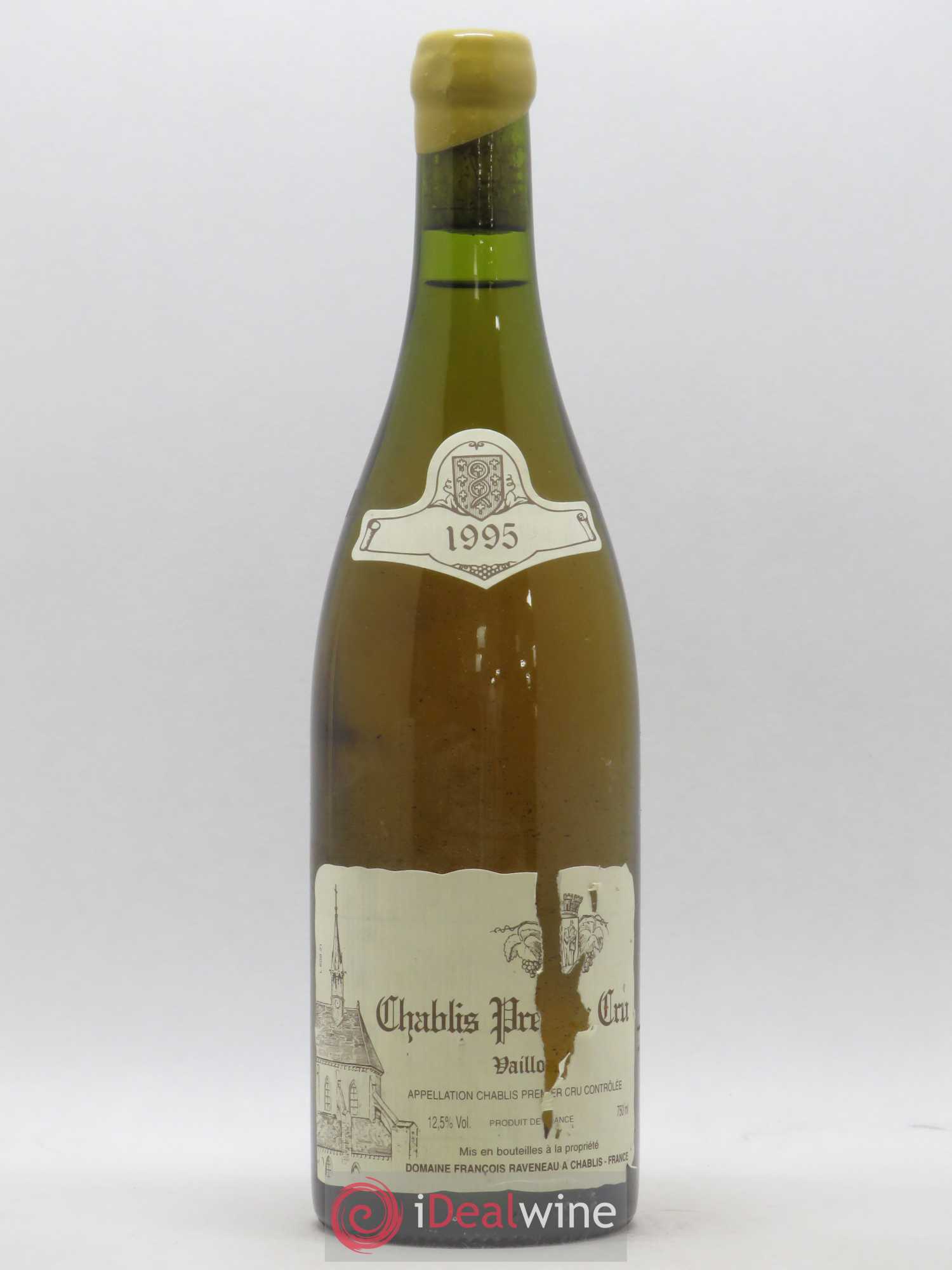 Chablis 1er Cru Vaillons Raveneau (Domaine) 1995 - Posten von 1 Flasche - 0