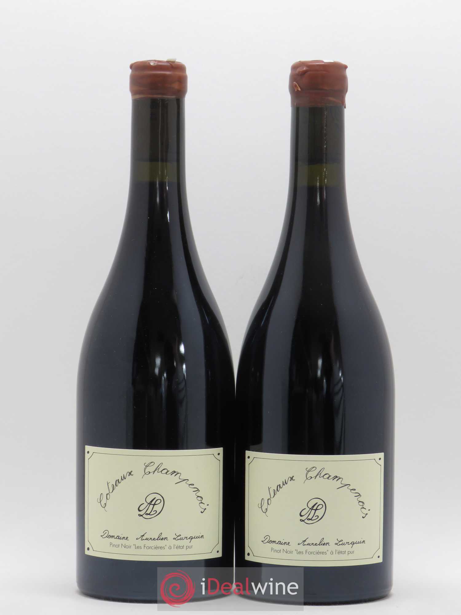 Coteaux Champenois Pinot Noir Les Forcières à l'Etat Pur Domaine Aurélien Lurquin 2016 - Posten von 2 Flaschen - 0