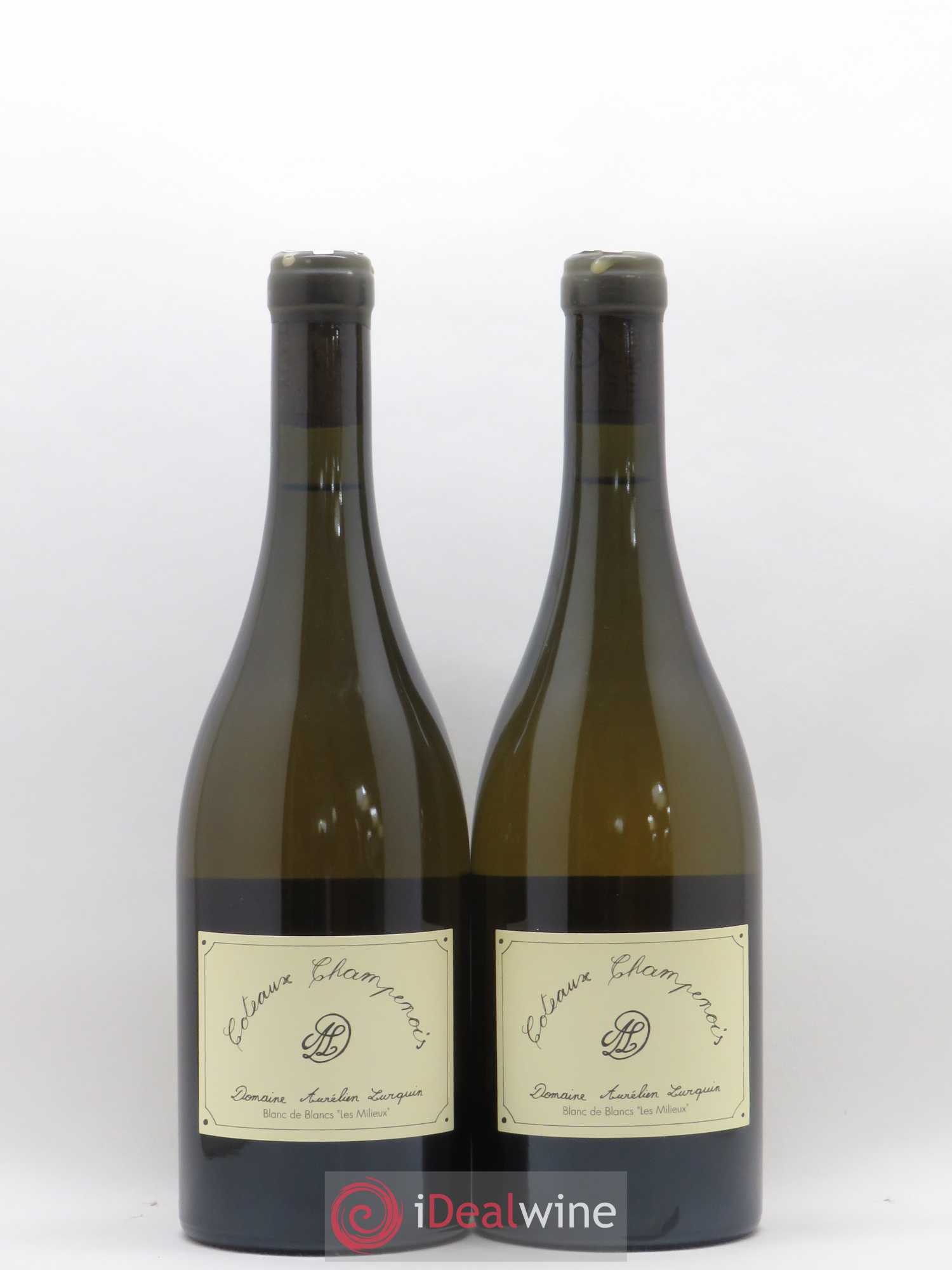 Coteaux Champenois Les Milieux Blanc de Blanc Aurélien Lurquin 2018 - Posten von 2 Flaschen - 0