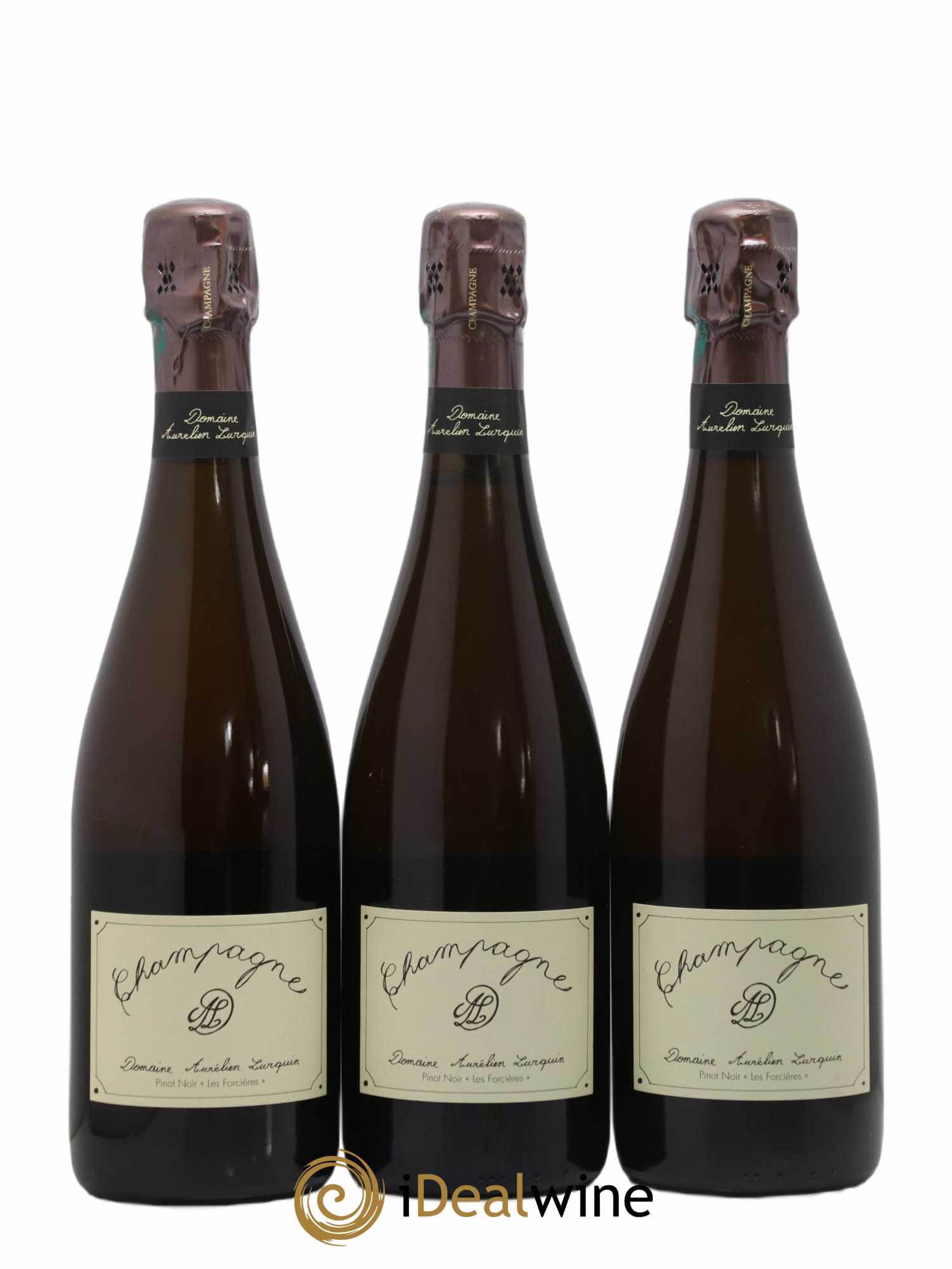 Pinot Noir Les Forcières Aurélien Lurquin 2018 - Lot of 3 bottles - 0