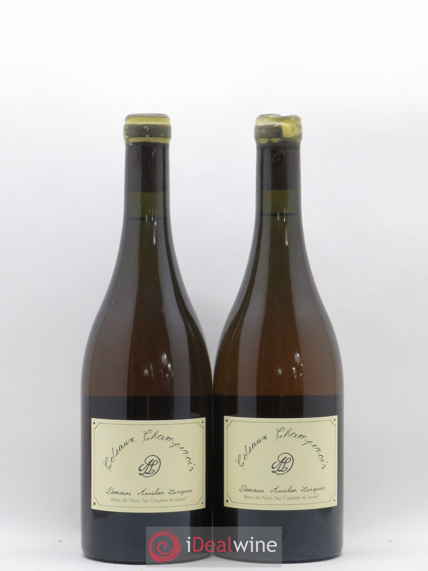 Coteaux Champenois Blanc de Noirs Les Crayères du Levant Aurélien Lurquin 2018 - Posten von 2 Flaschen - 0