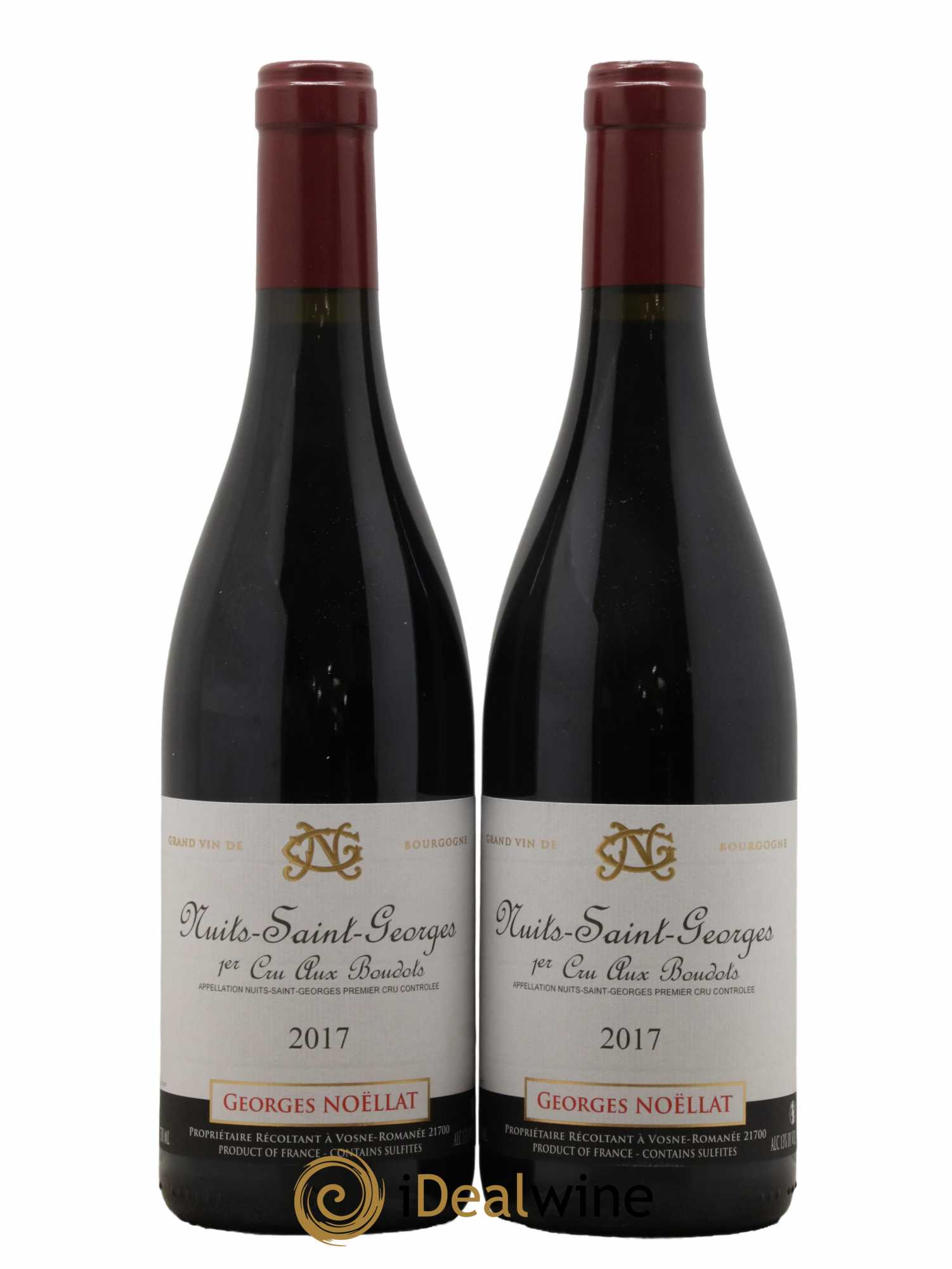 Nuits-Saint-Georges 1er Cru Aux Boudots Georges Noëllat (Domaine) 2017 - Lot de 2 bouteilles - 0