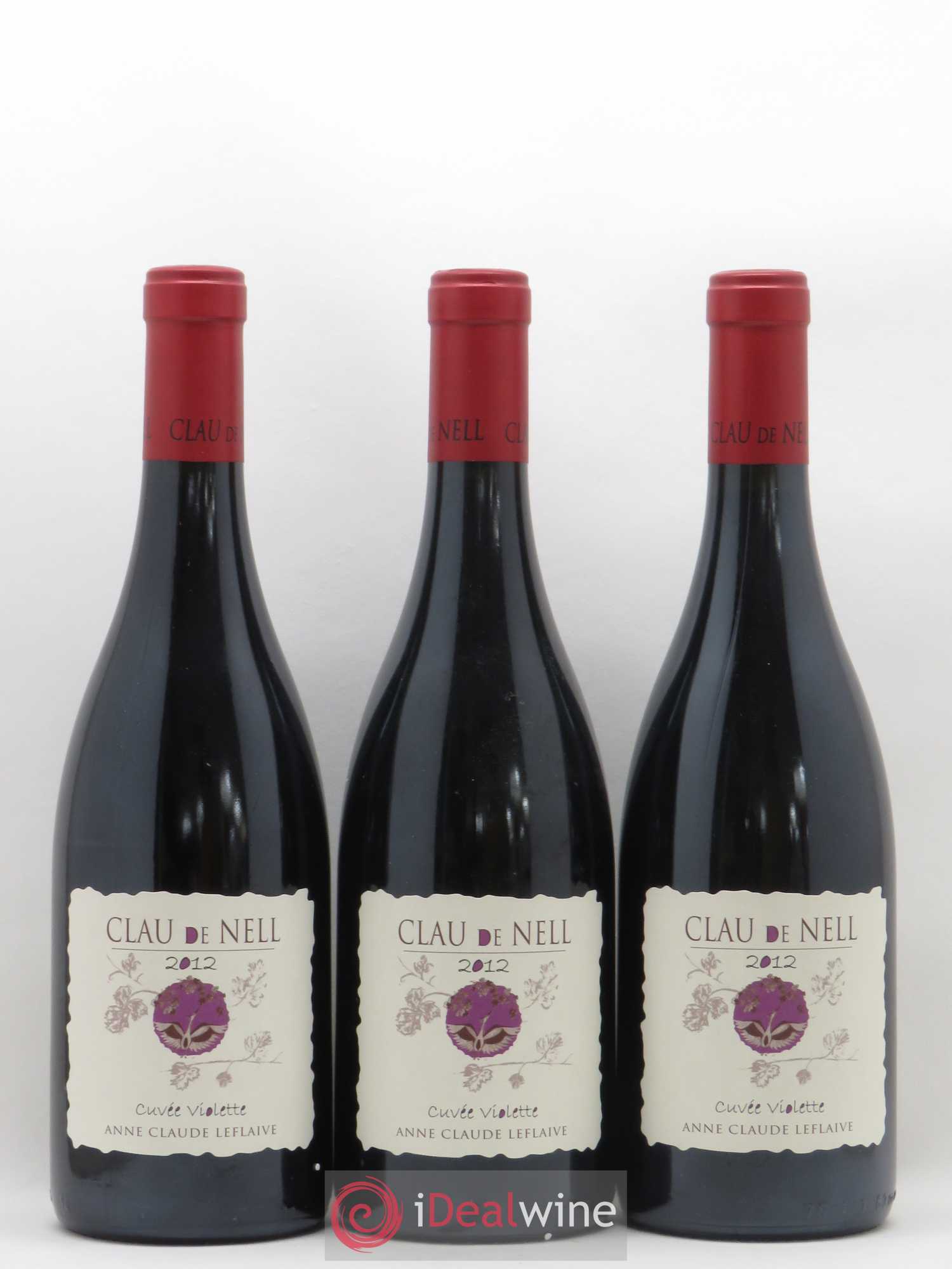 Anjou Cuvée Violette Clau de Nell (sans prix de réserve) 2012 - Lot de 6 bouteilles - 1