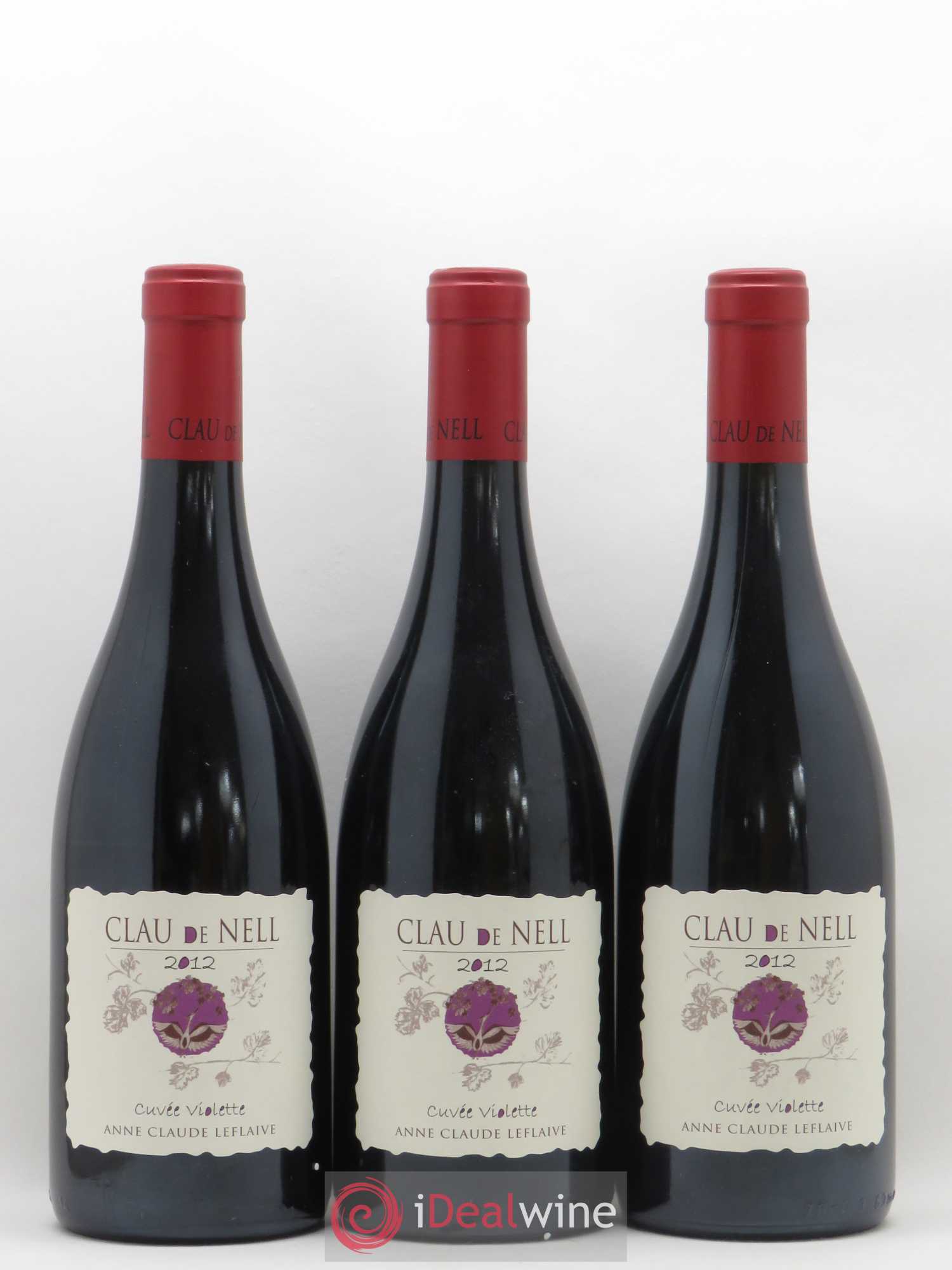 Anjou Cuvée Violette Clau de Nell (sans prix de réserve) 2012 - Lot de 6 bouteilles - 2