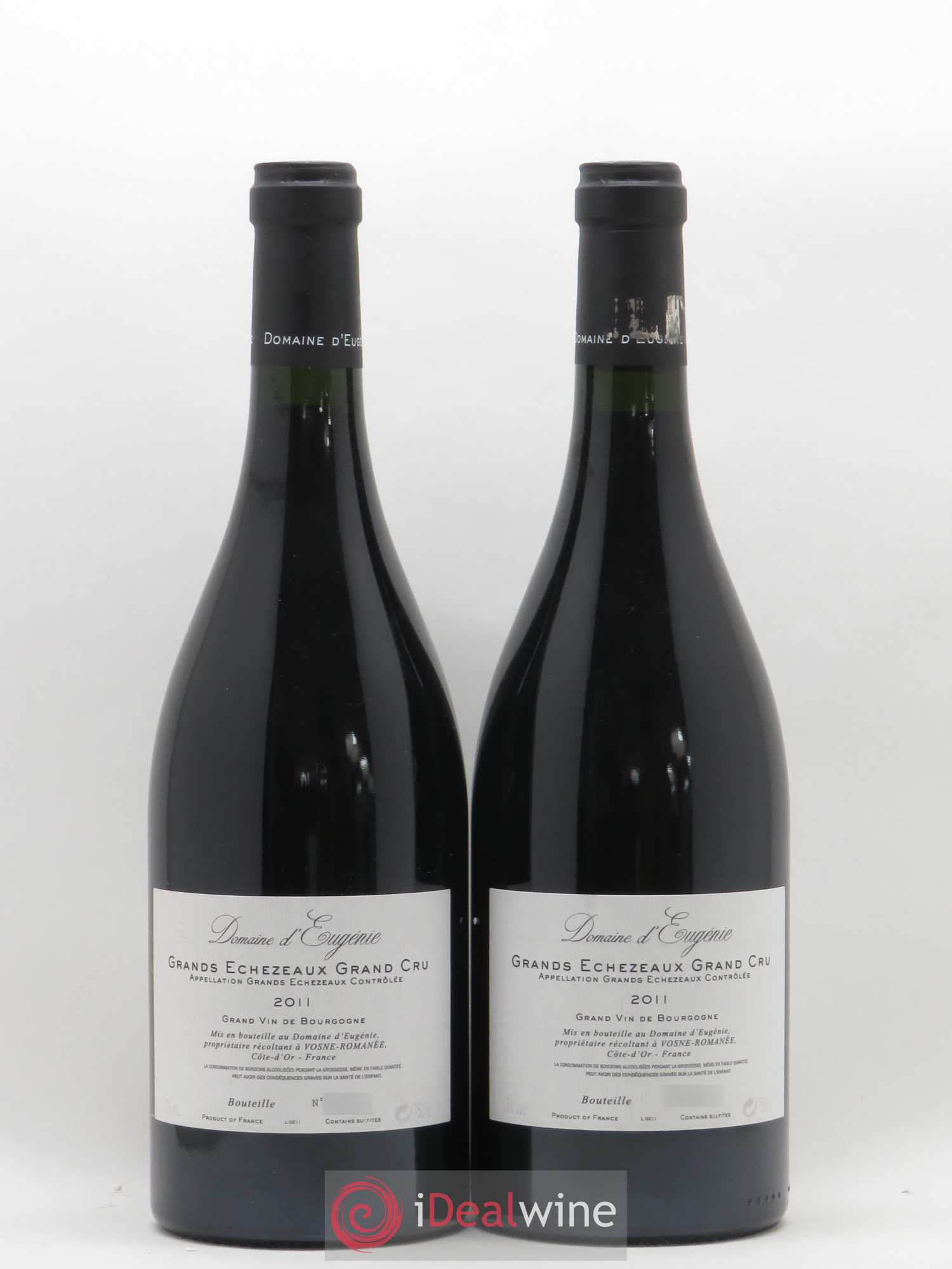 Grands-Echezeaux Grand Cru Domaine René Engel - Domaine Eugénie 2011 - Lot de 2 bouteilles - 1
