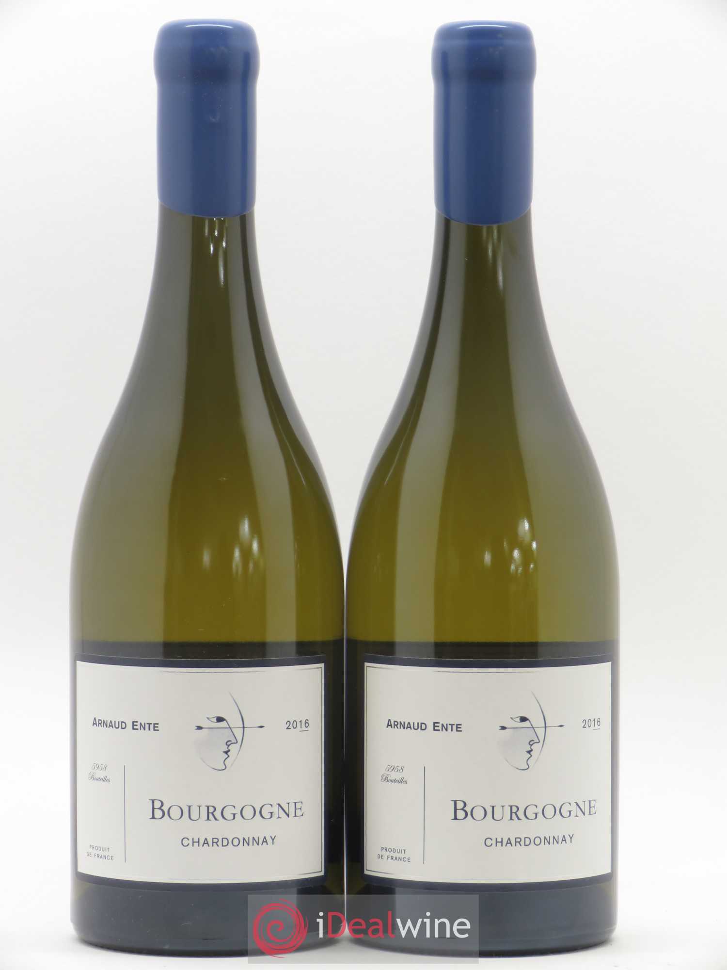 Bourgogne Chardonnay Arnaud Ente 2016 - Lot de 2 bouteilles - 0