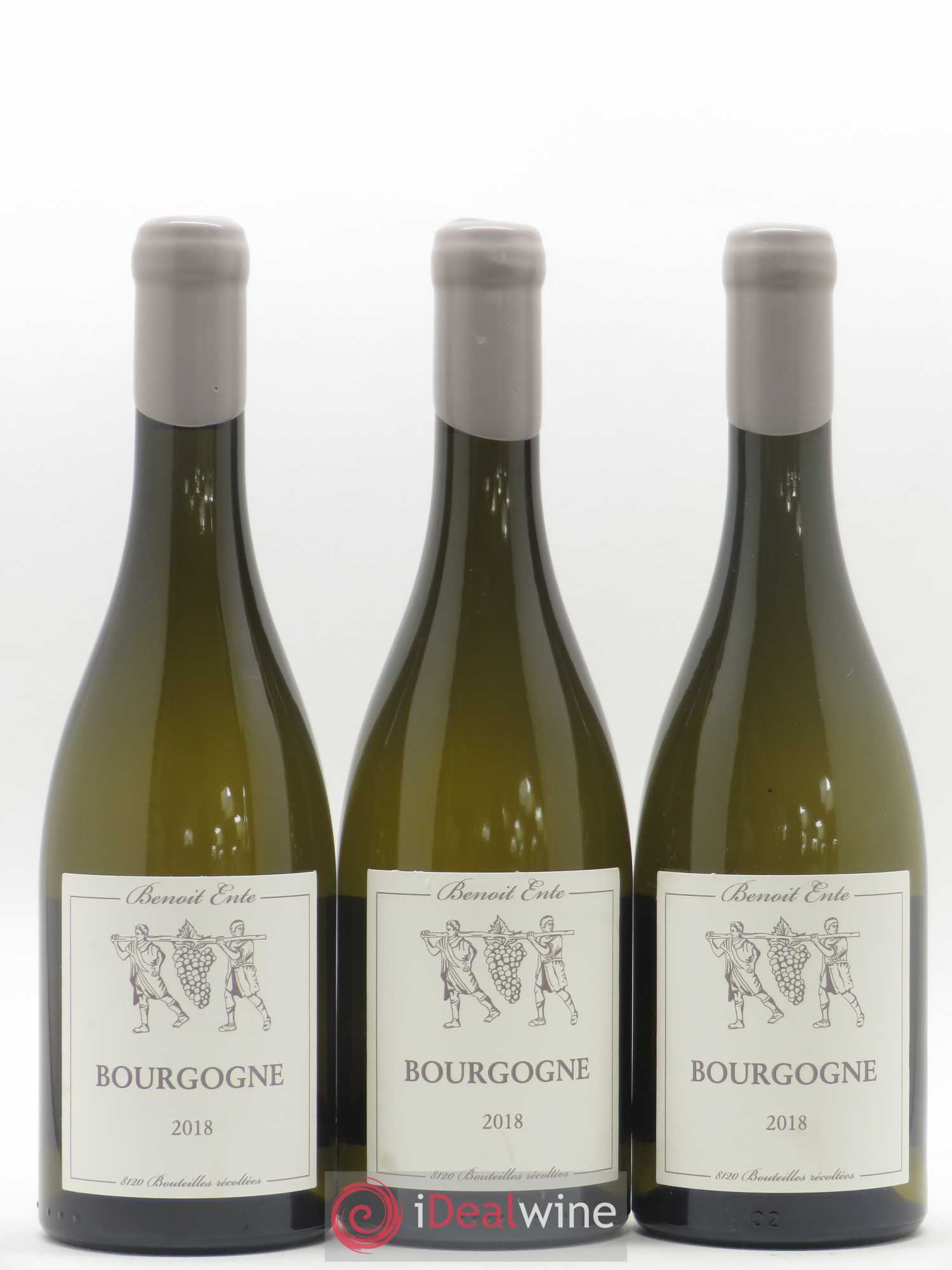 Bourgogne Chardonnay Benoit Ente 2018 - Lot de 3 bouteilles - 0