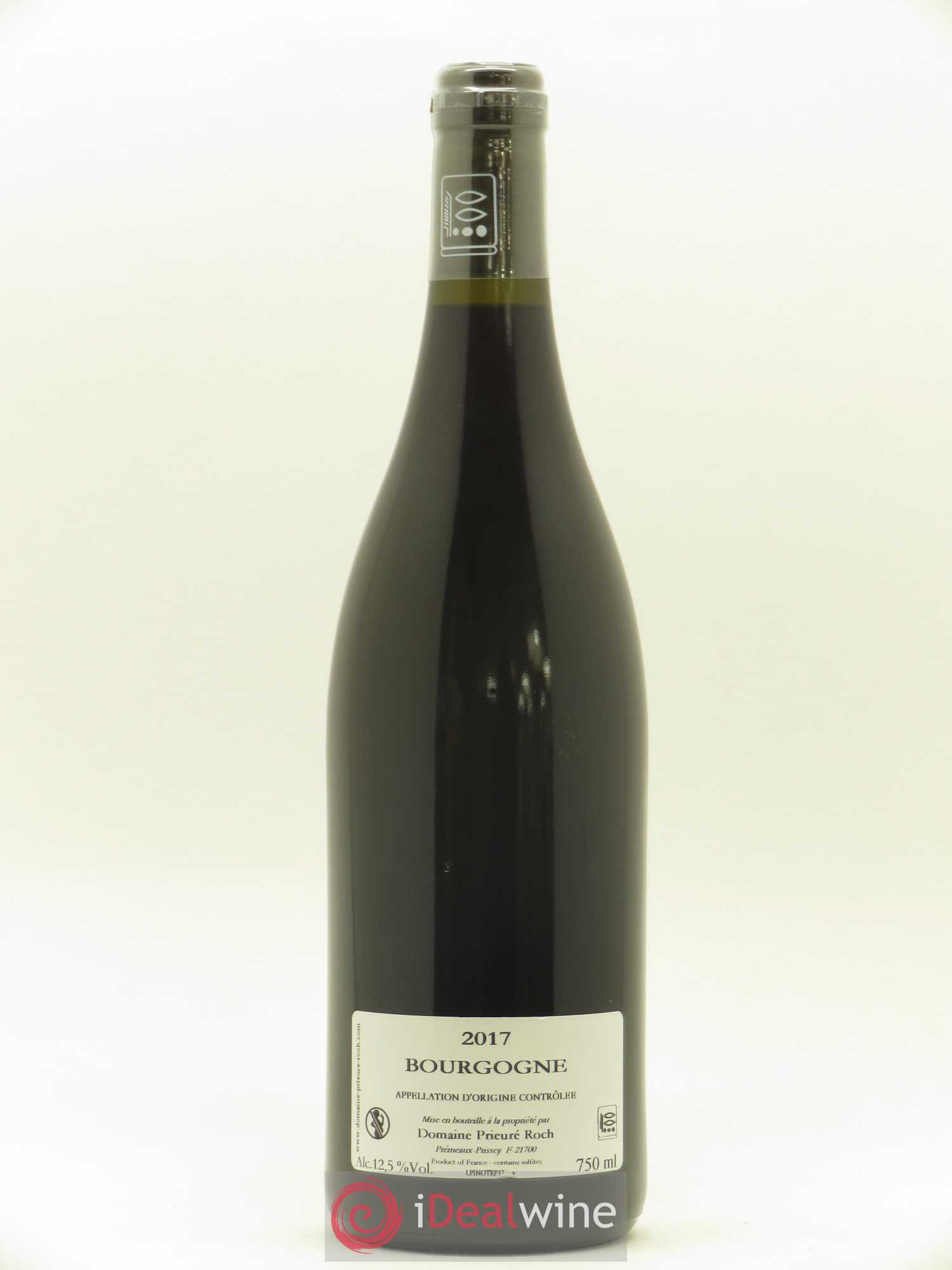 Bourgogne Pinoterie Prieuré Roch 2017 - Lot de 1 bouteille - 1