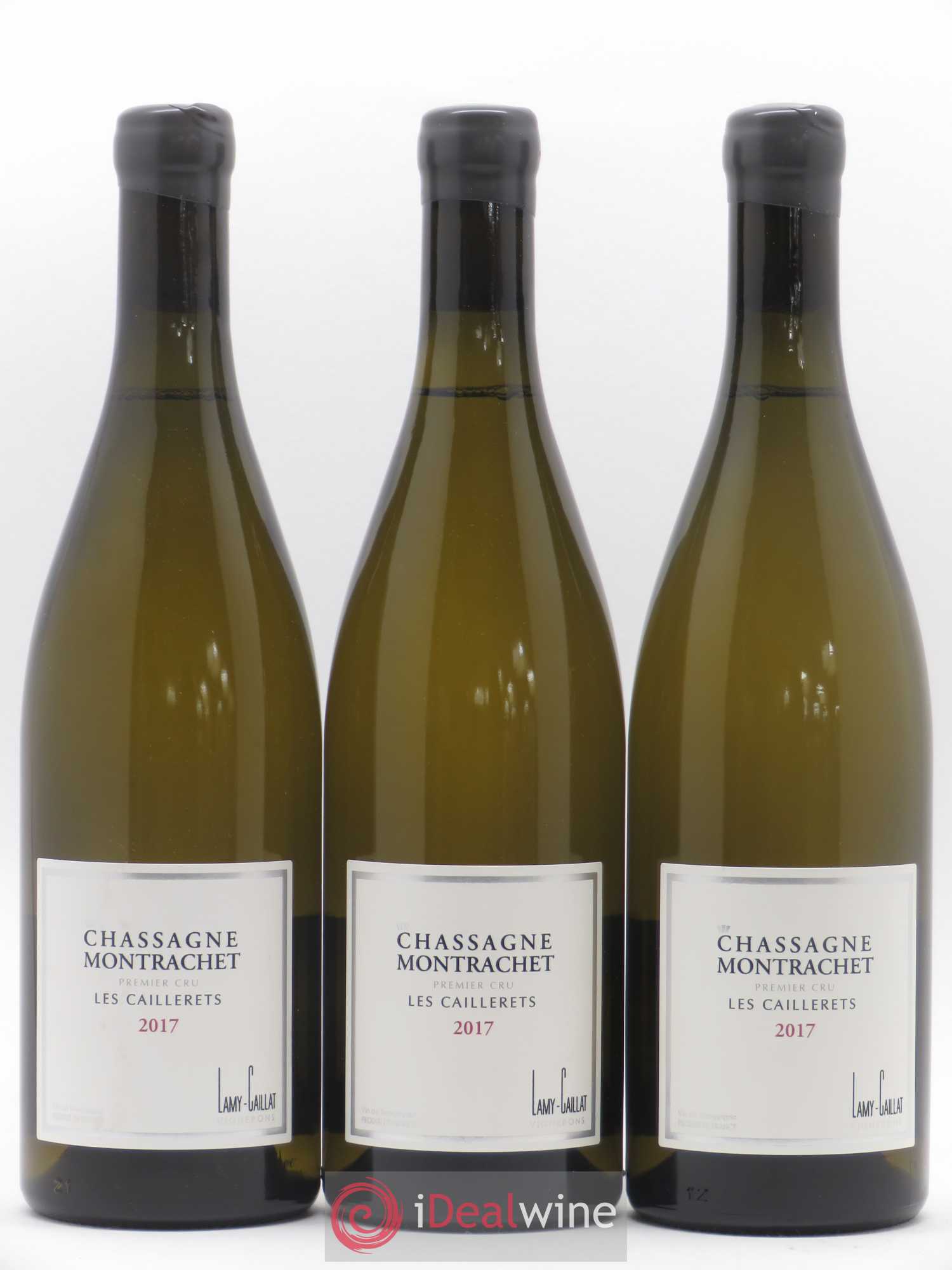 Chassagne-Montrachet 1er Cru Les Caillerets Lamy-Caillat (Domaine) 2017 - Lot de 3 bouteilles - 0