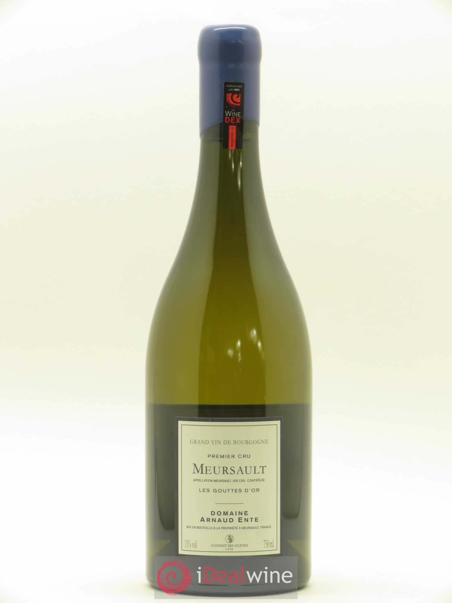 Meursault 1er Cru Goutte d'Or Arnaud Ente 2016 - Lot de 1 bouteille - 1