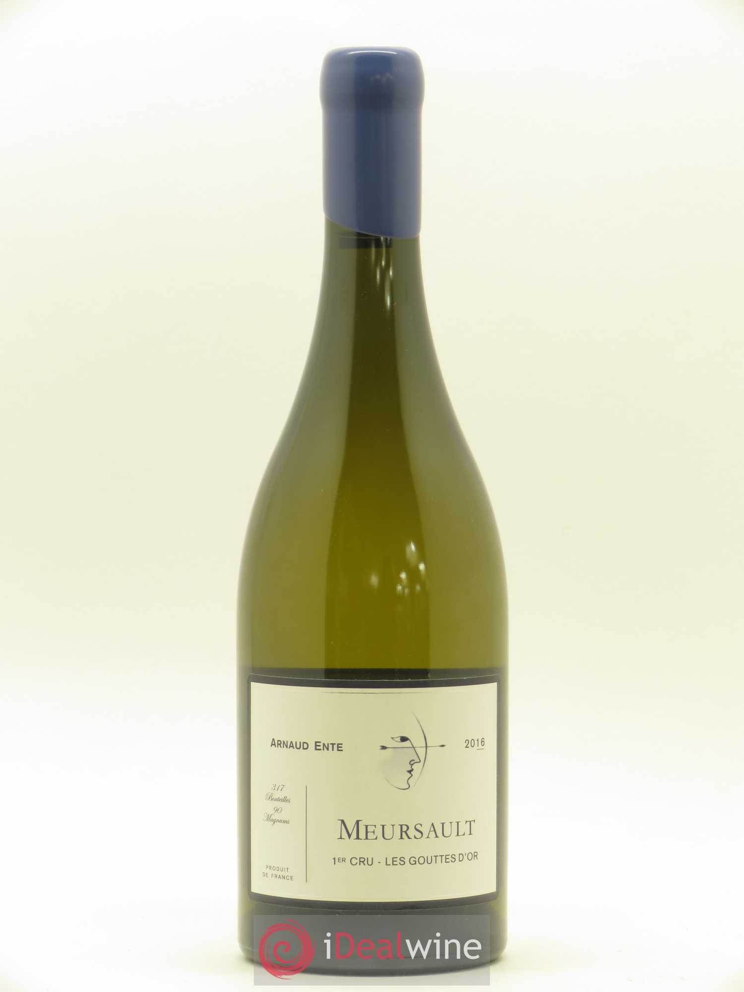 Meursault 1er Cru Goutte d'Or Arnaud Ente 2016 - Lot de 1 bouteille - 0