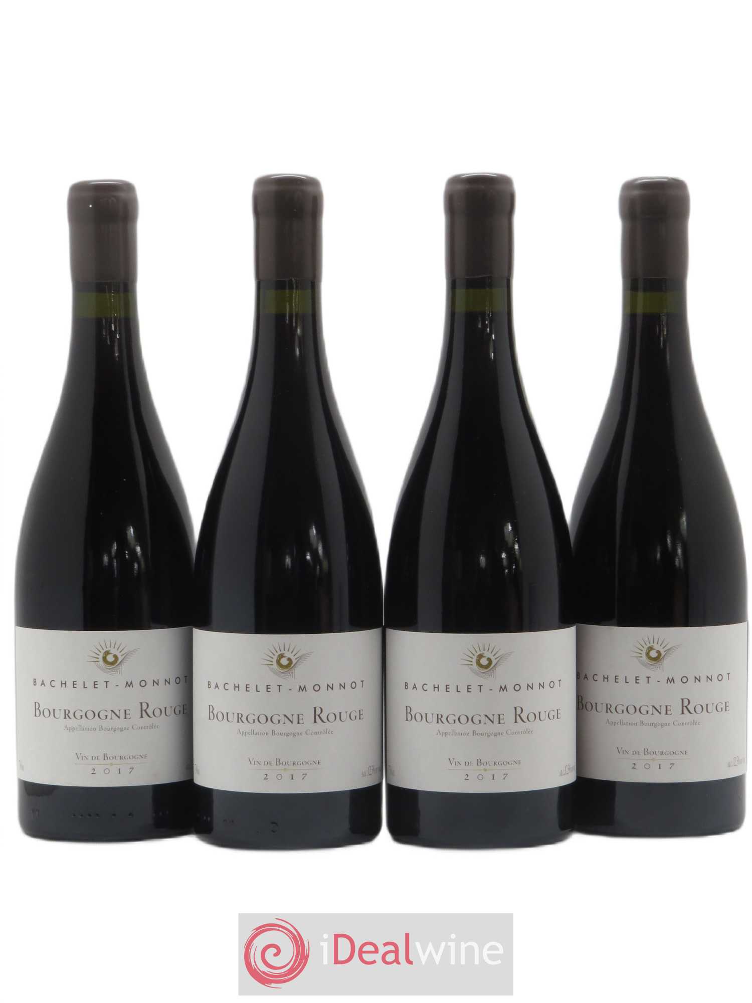 Bourgogne Bachelet-Monnot (sans prix de réserve) 2017 - Lot de 4 bouteilles - 0
