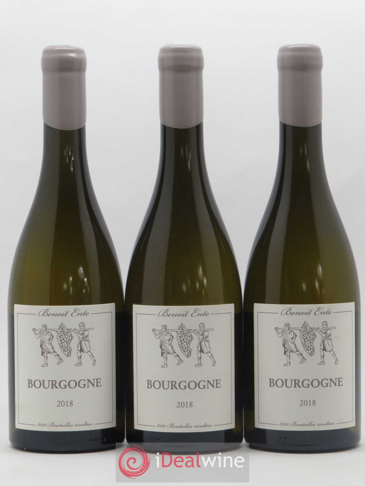 Bourgogne Chardonnay Benoit Ente 2018 - Lot de 3 bouteilles - 0