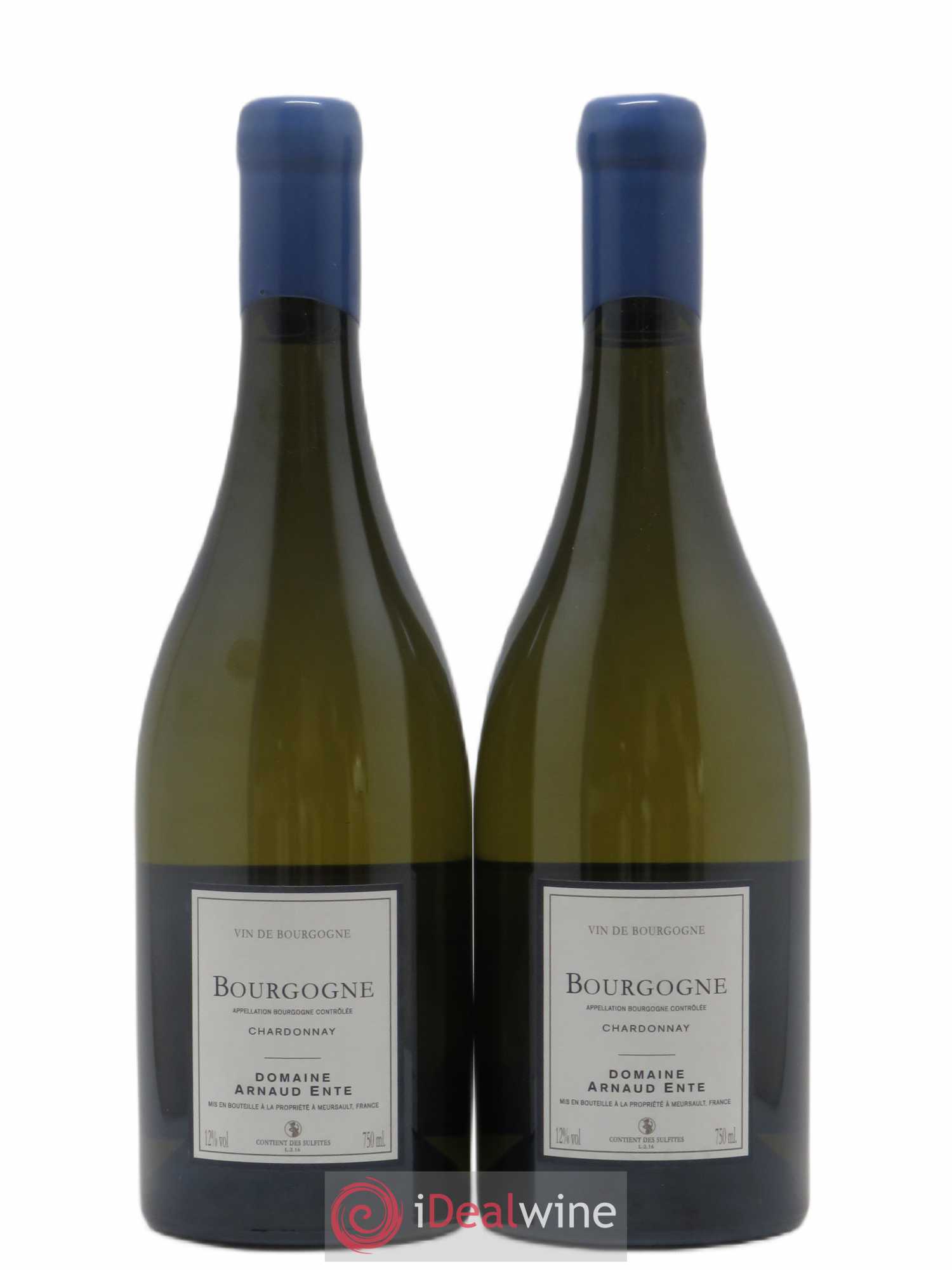 Bourgogne Chardonnay Arnaud Ente 2016 - Lot de 2 bouteilles - 1