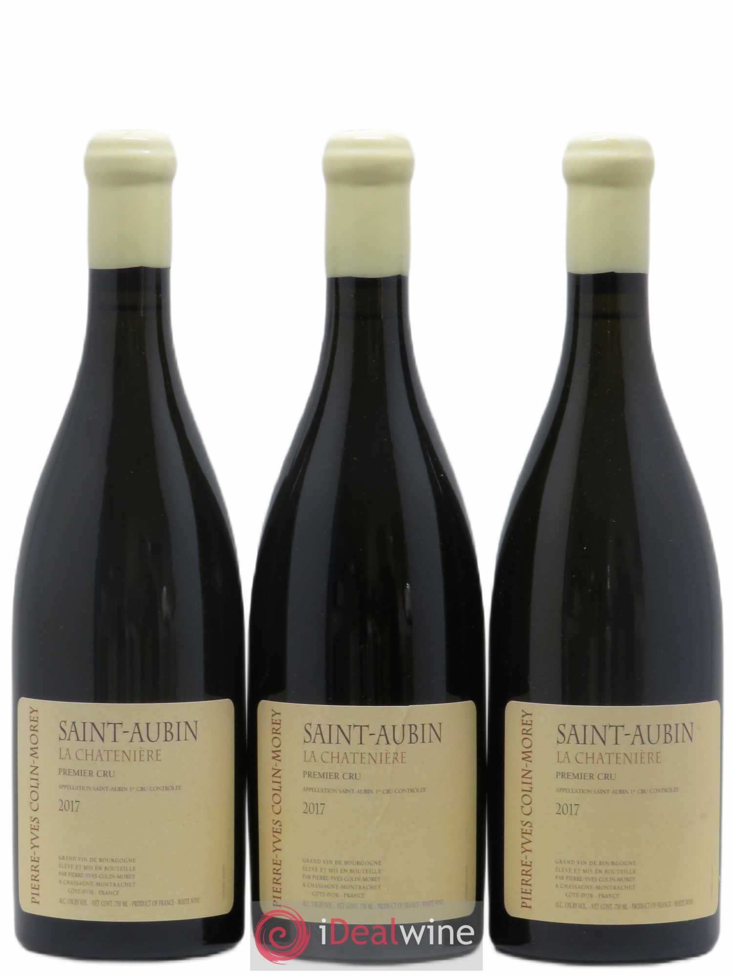 Saint-Aubin 1er Cru La Chatenière Pierre-Yves Colin Morey 2017 - Lot de 3 bouteilles - 0