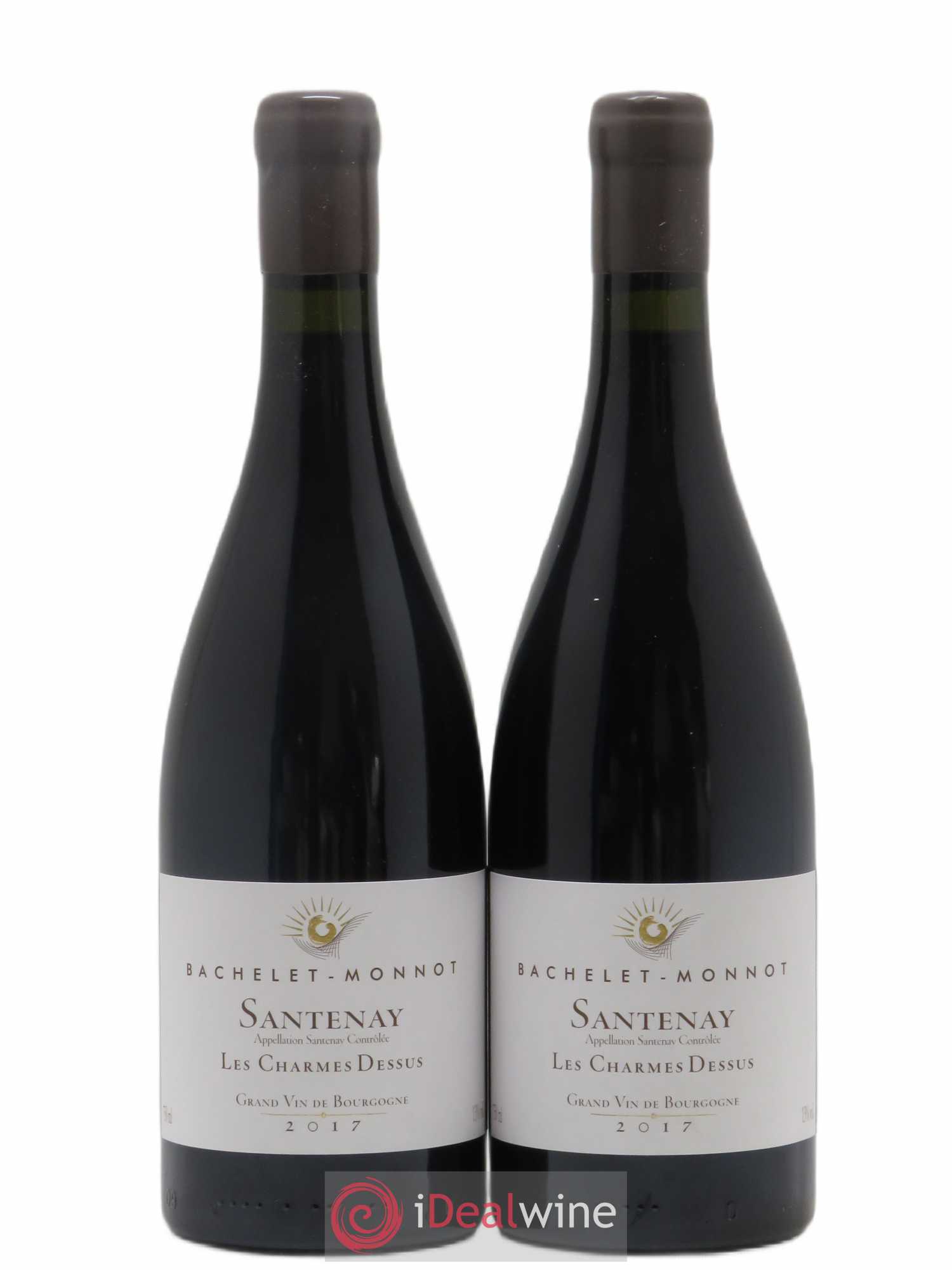 Santenay Les Charmes Dessus Bachelet-Monnot 2017 - Lot de 2 bouteilles - 0