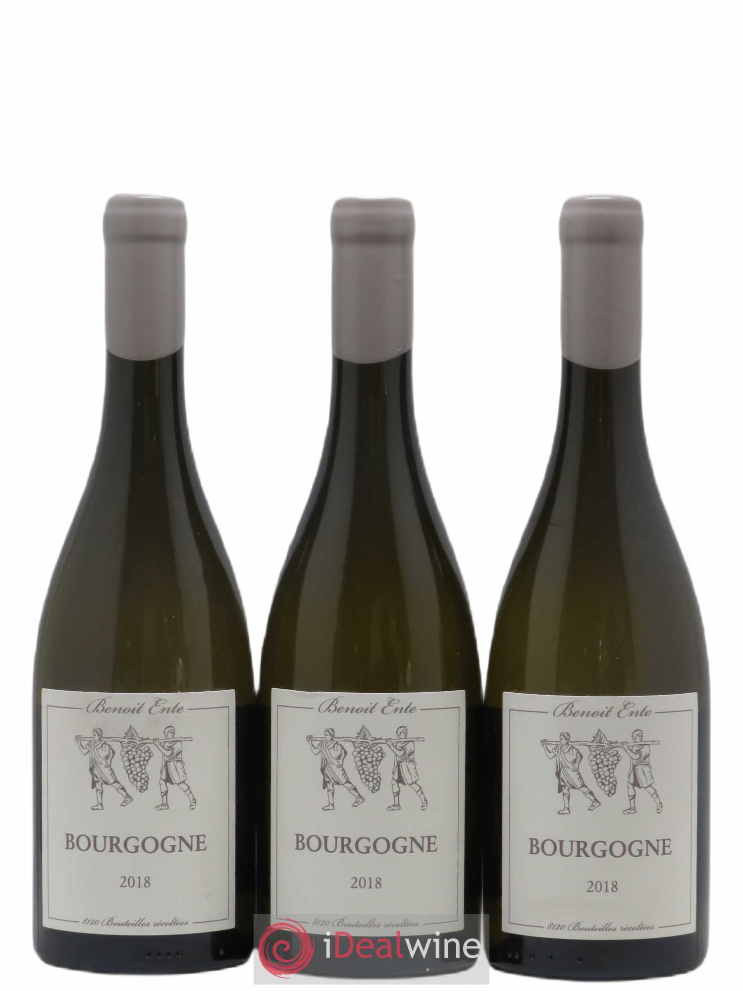 Bourgogne Chardonnay Benoit Ente 2018 - Lot de 3 bouteilles - 0