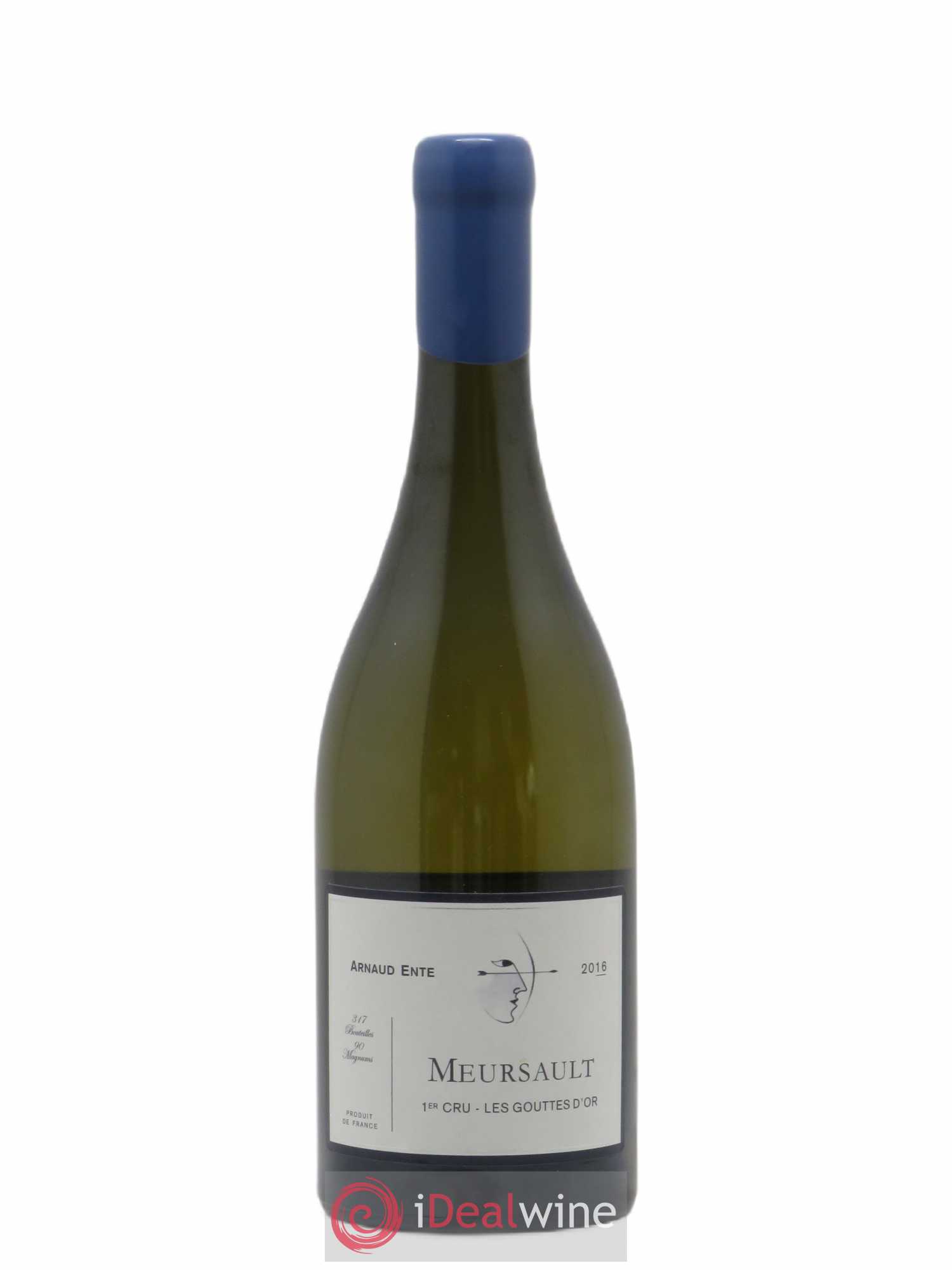 Meursault 1er Cru Goutte d'Or Arnaud Ente 2016 - Lot de 1 bouteille - 0
