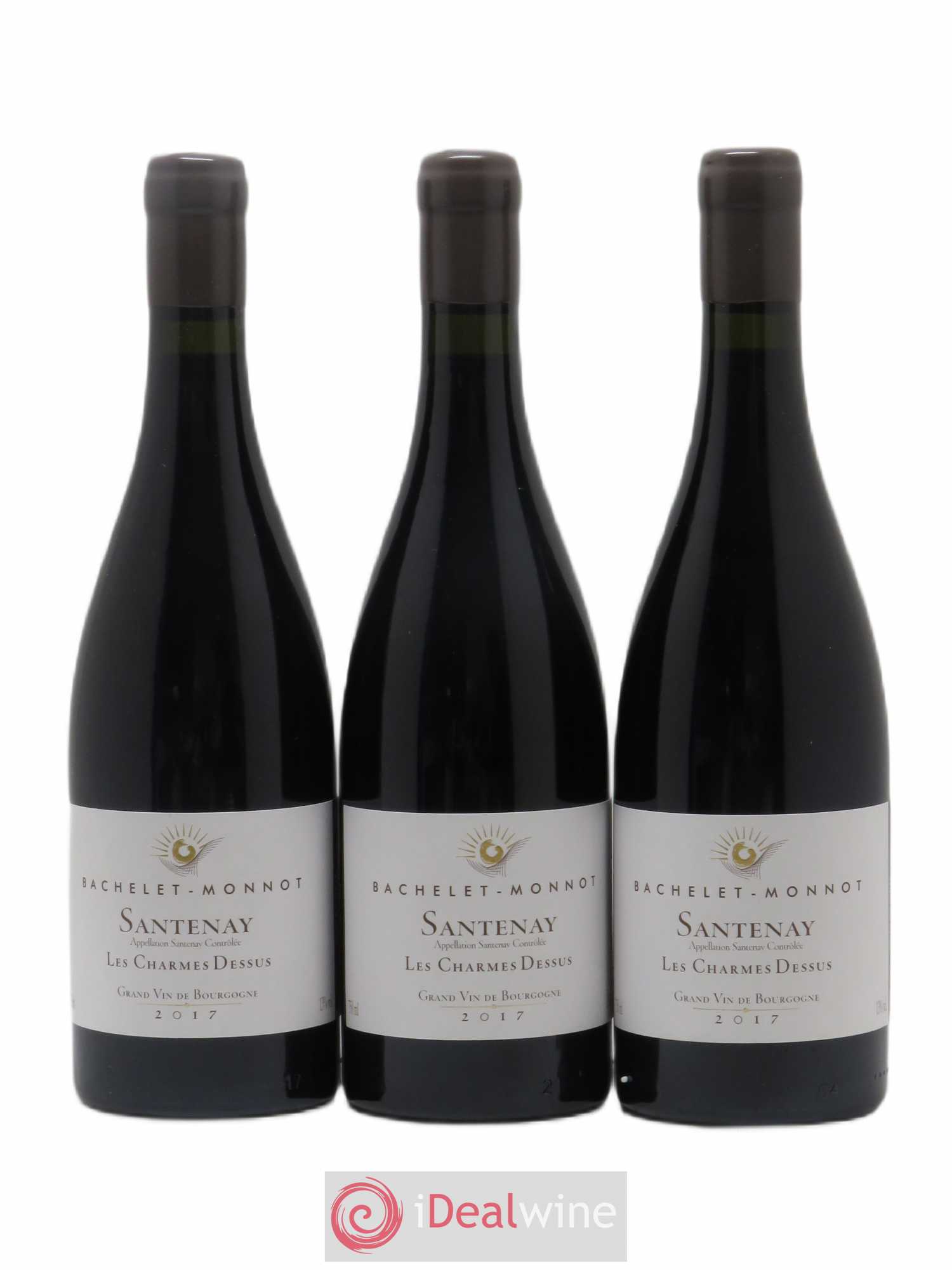 Santenay Les Charmes Dessus Bachelet-Monnot (senza prezzo di riserva) 2017 - Lotto di 3 bottiglie - 0