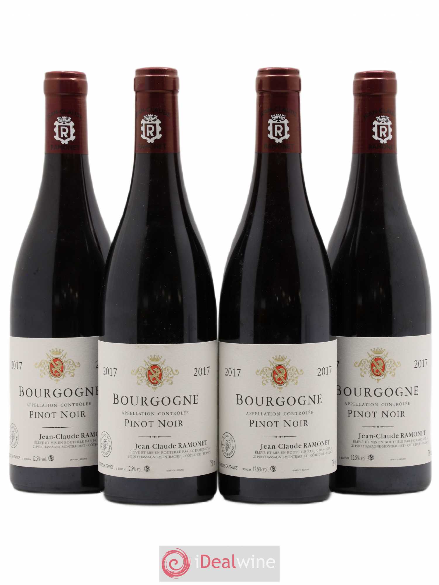 Bourgogne Pinot Noir Ramonet (Domaine) 2017 - Lot de 4 bouteilles - 0