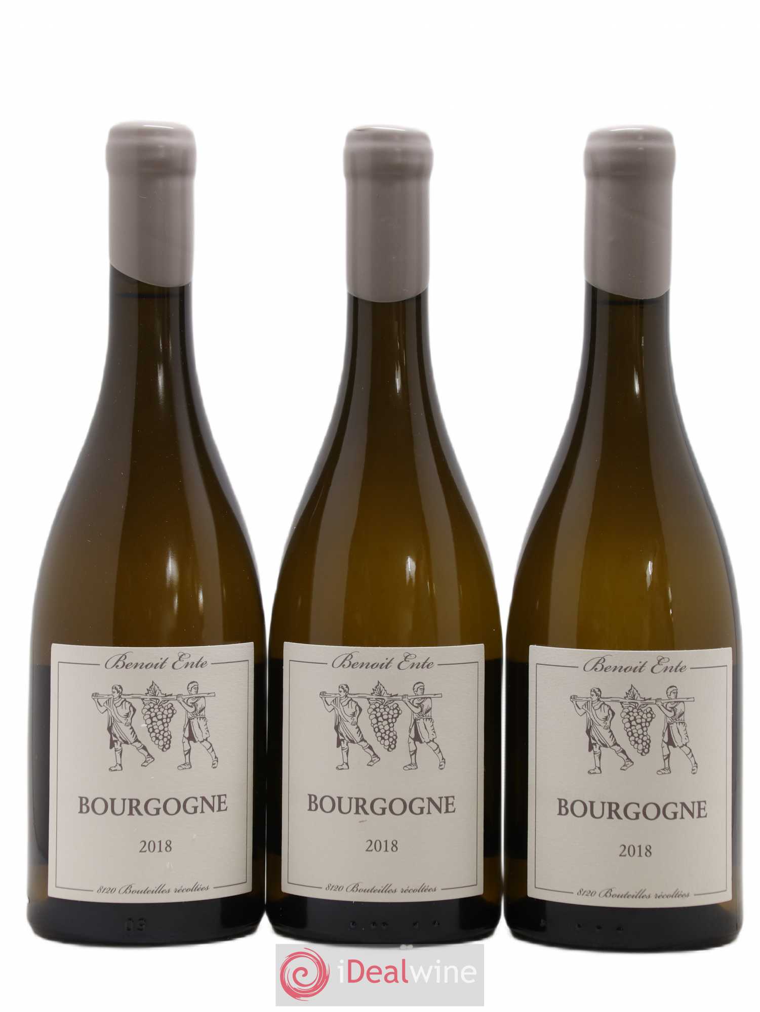Bourgogne Chardonnay Benoit Ente 2018 - Lot de 3 bouteilles - 0