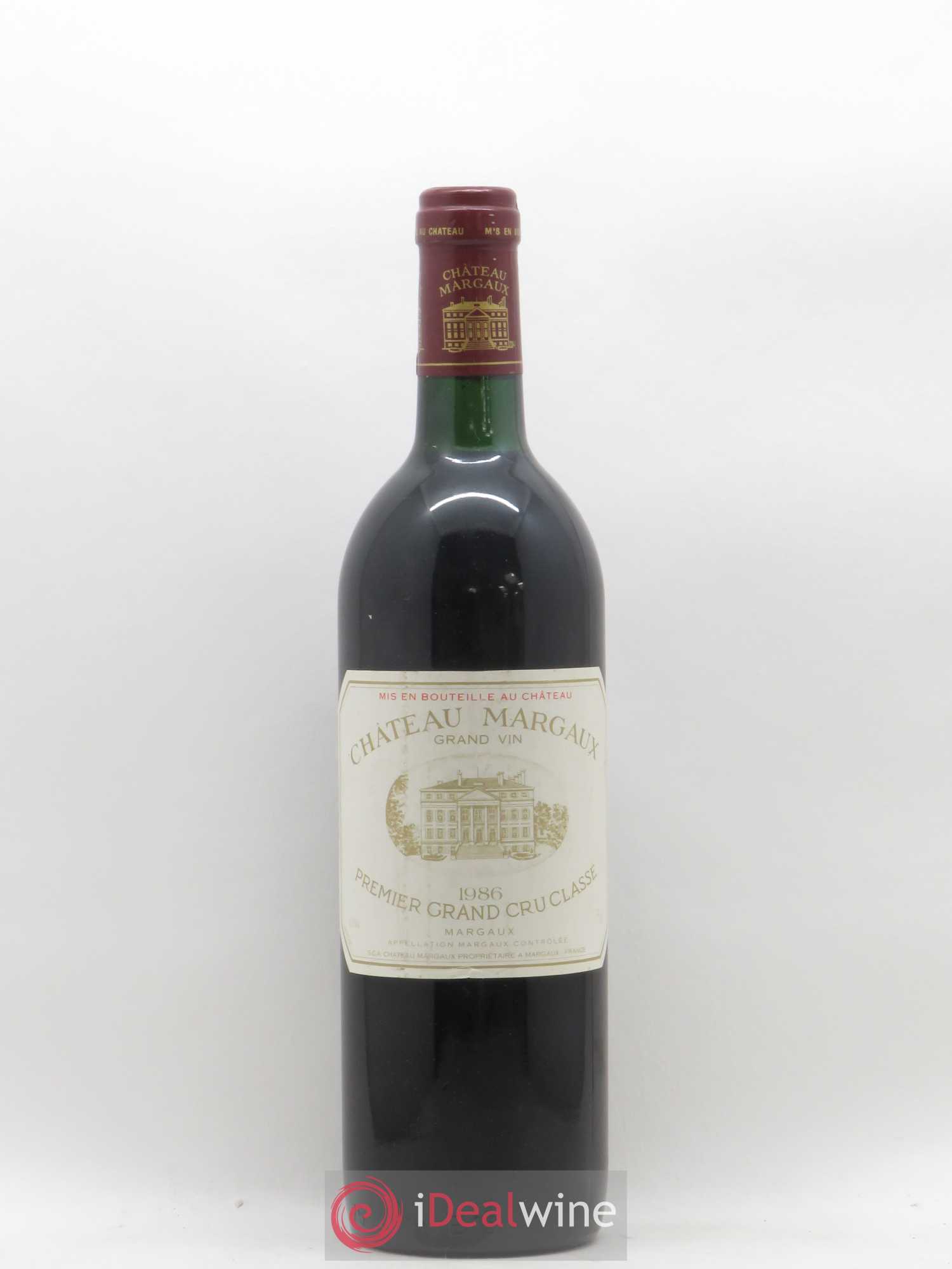 Château Margaux 1er Grand Cru Classé 1986 - Lot de 1 bouteille - 0