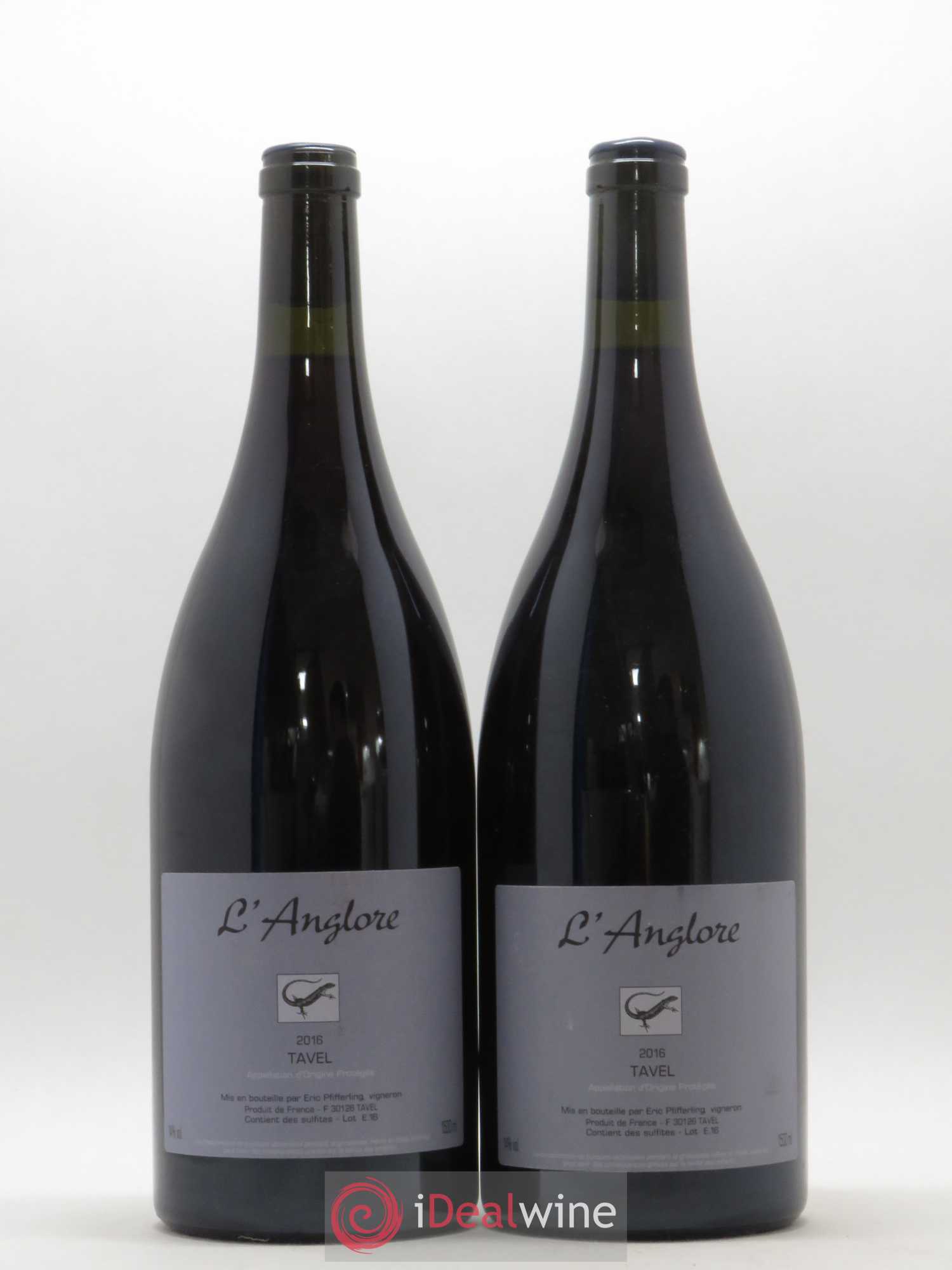 Tavel L'Anglore 2016 - Posten von 2 Magnum - 0